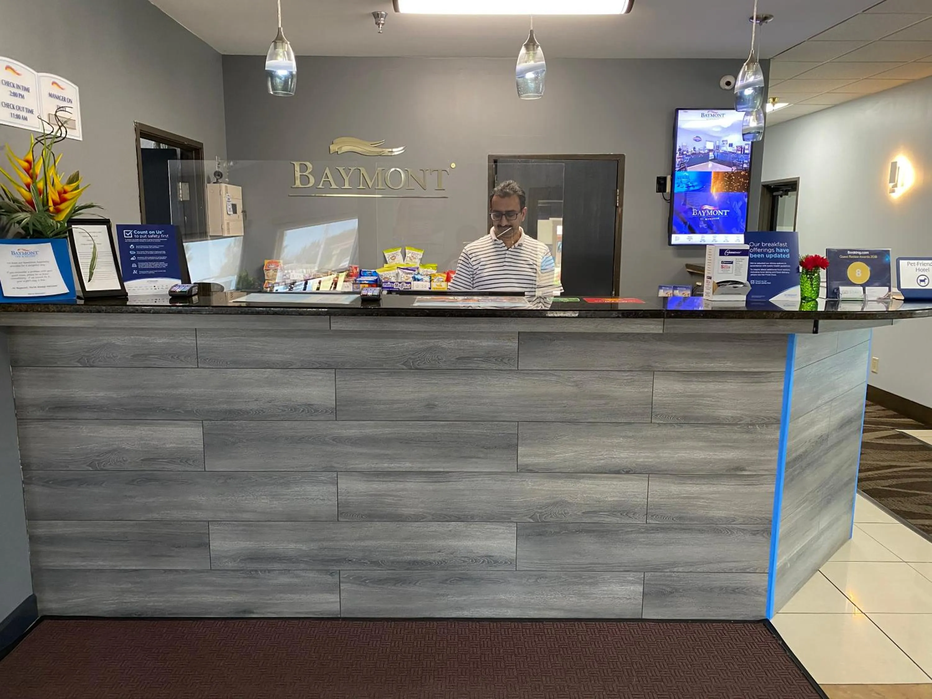 Lobby or reception in Baymont by Wyndham Morton