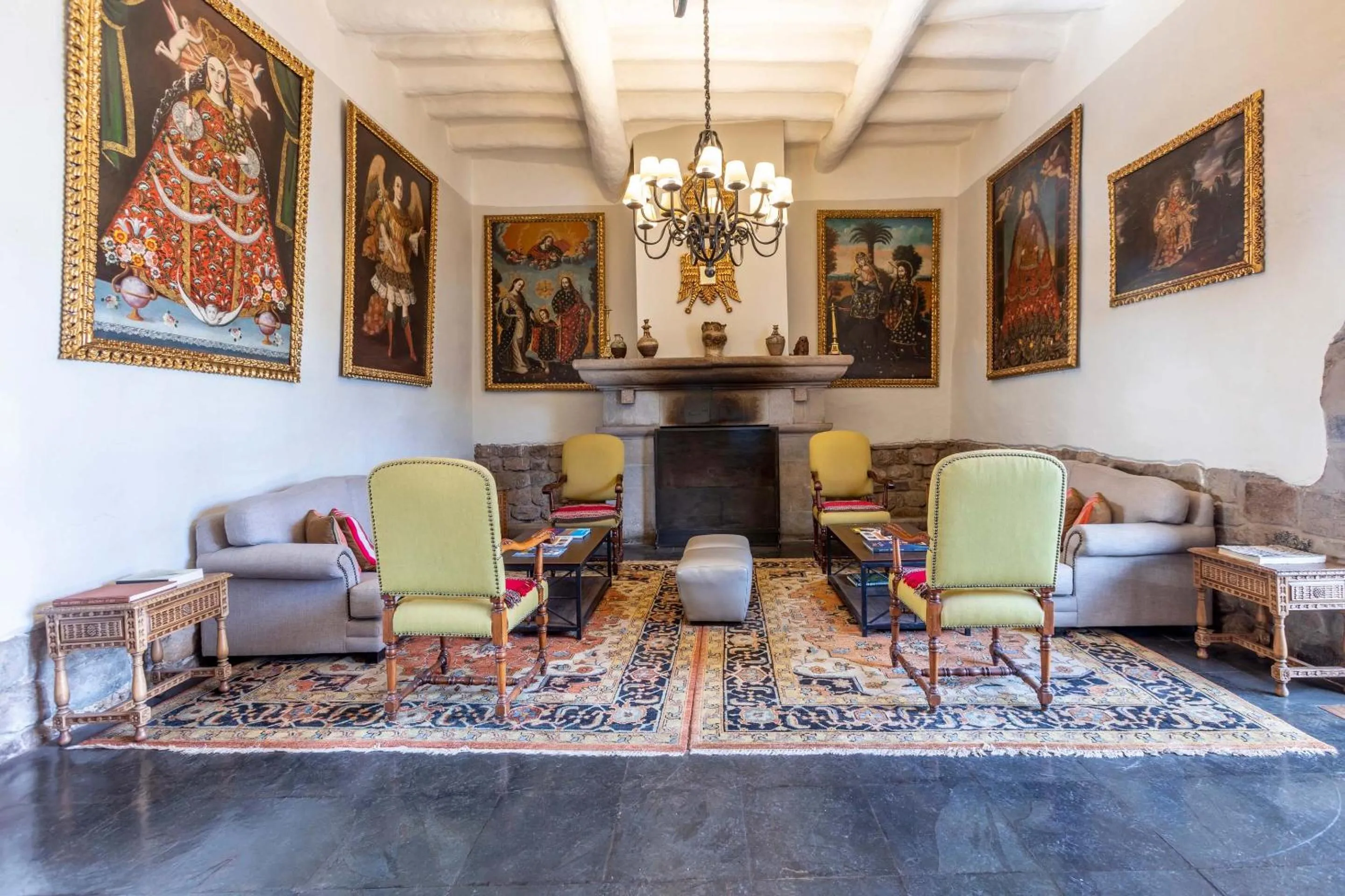 Seating area in Casa Andina Premium Cusco