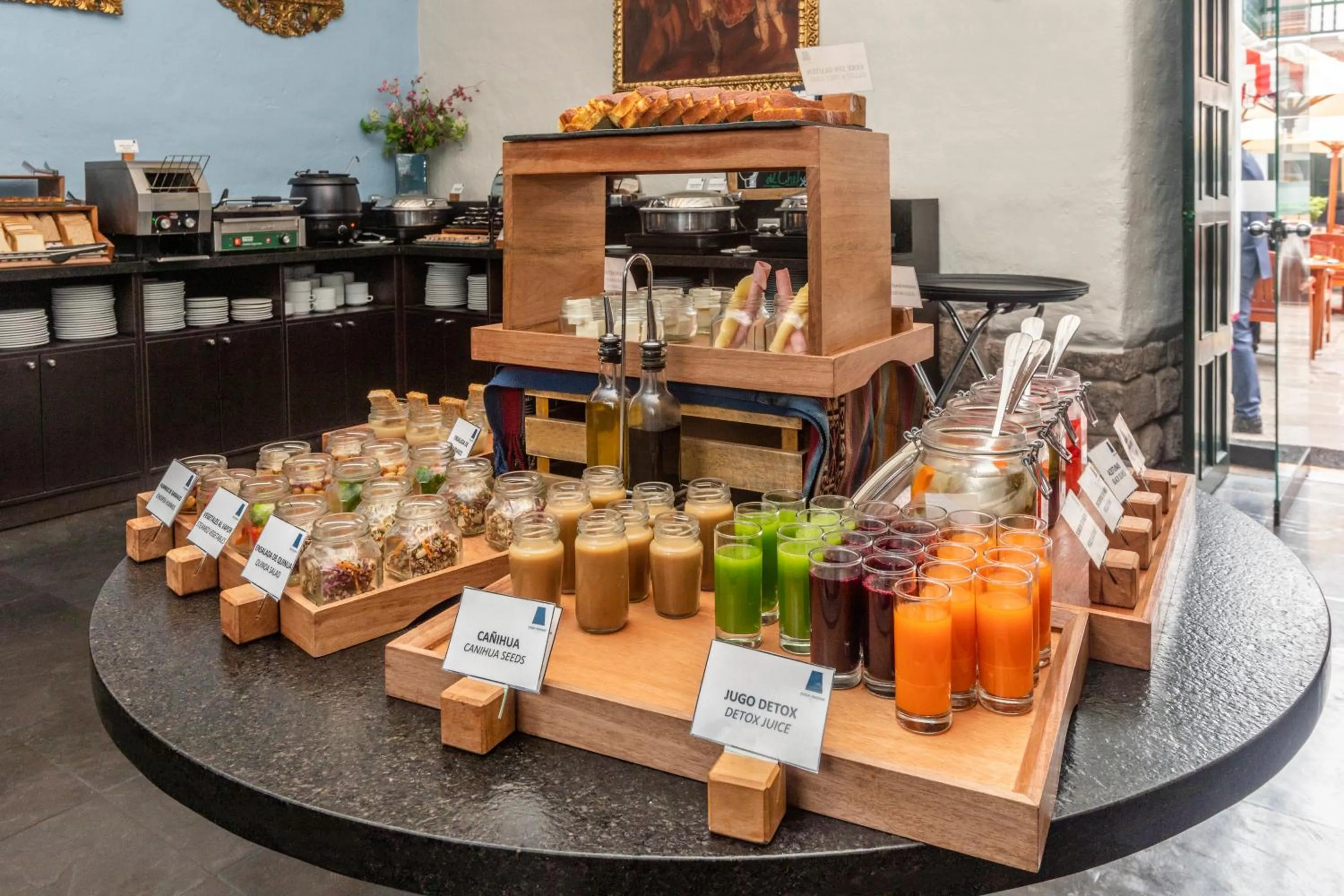 Buffet breakfast in Casa Andina Premium Cusco