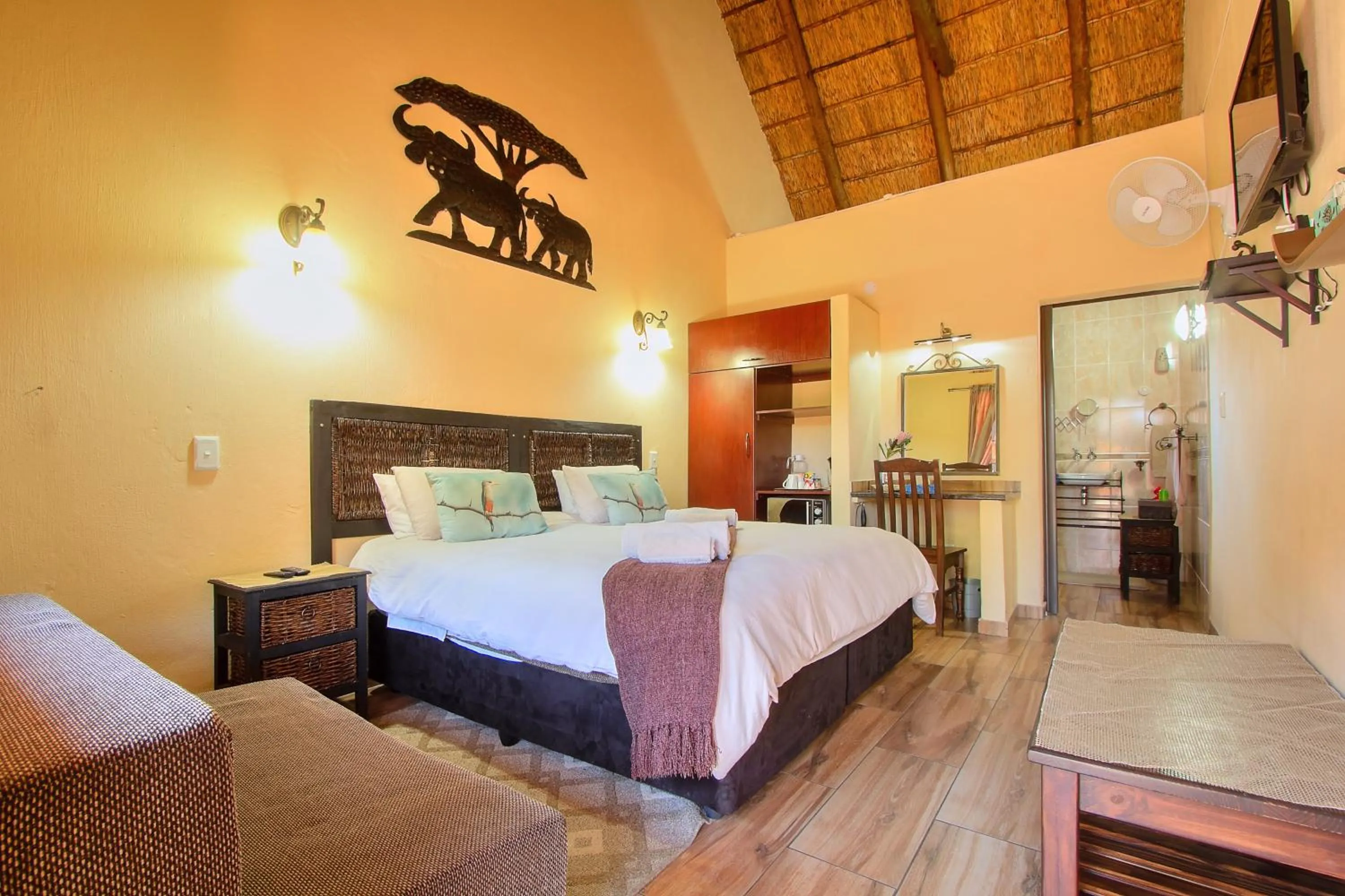 Bed in All over Africa Guest house