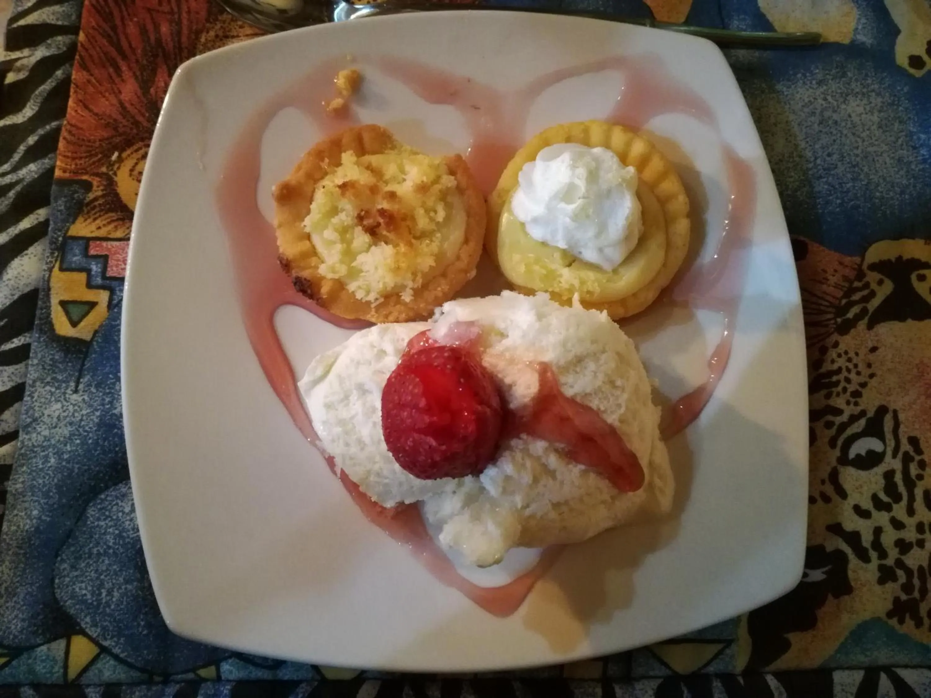 Food close-up in All over Africa Guest house