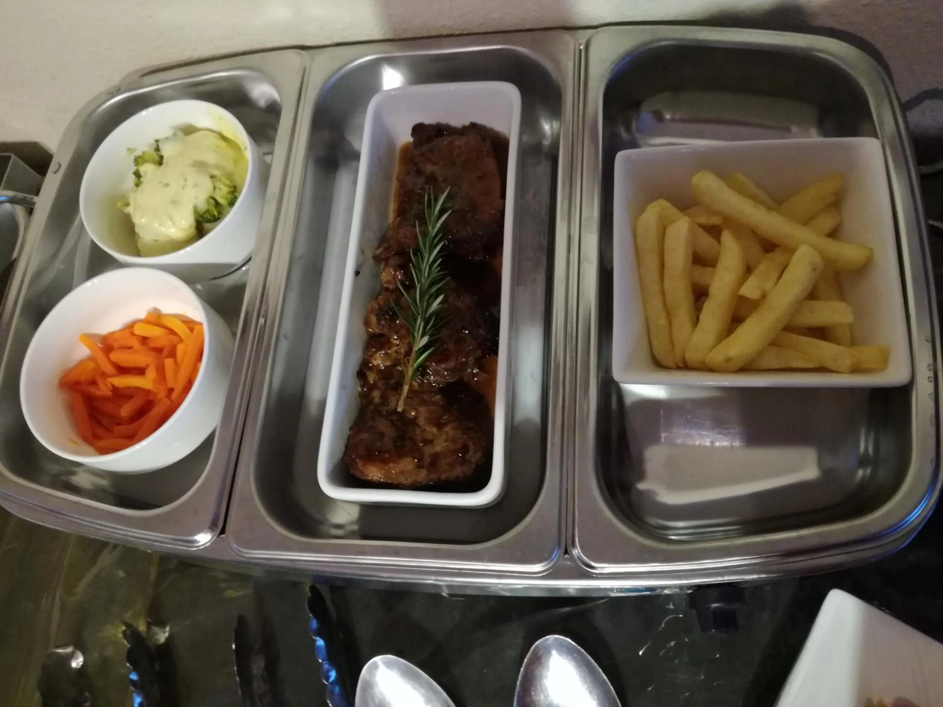 Dinner in All over Africa Guest house