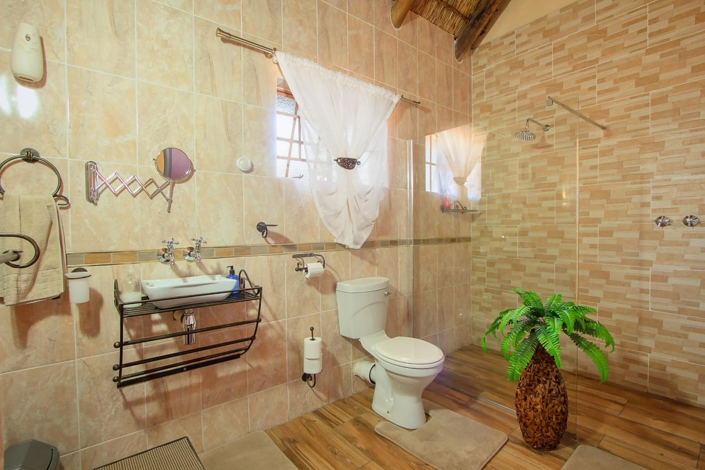 Bathroom in All over Africa Guest house