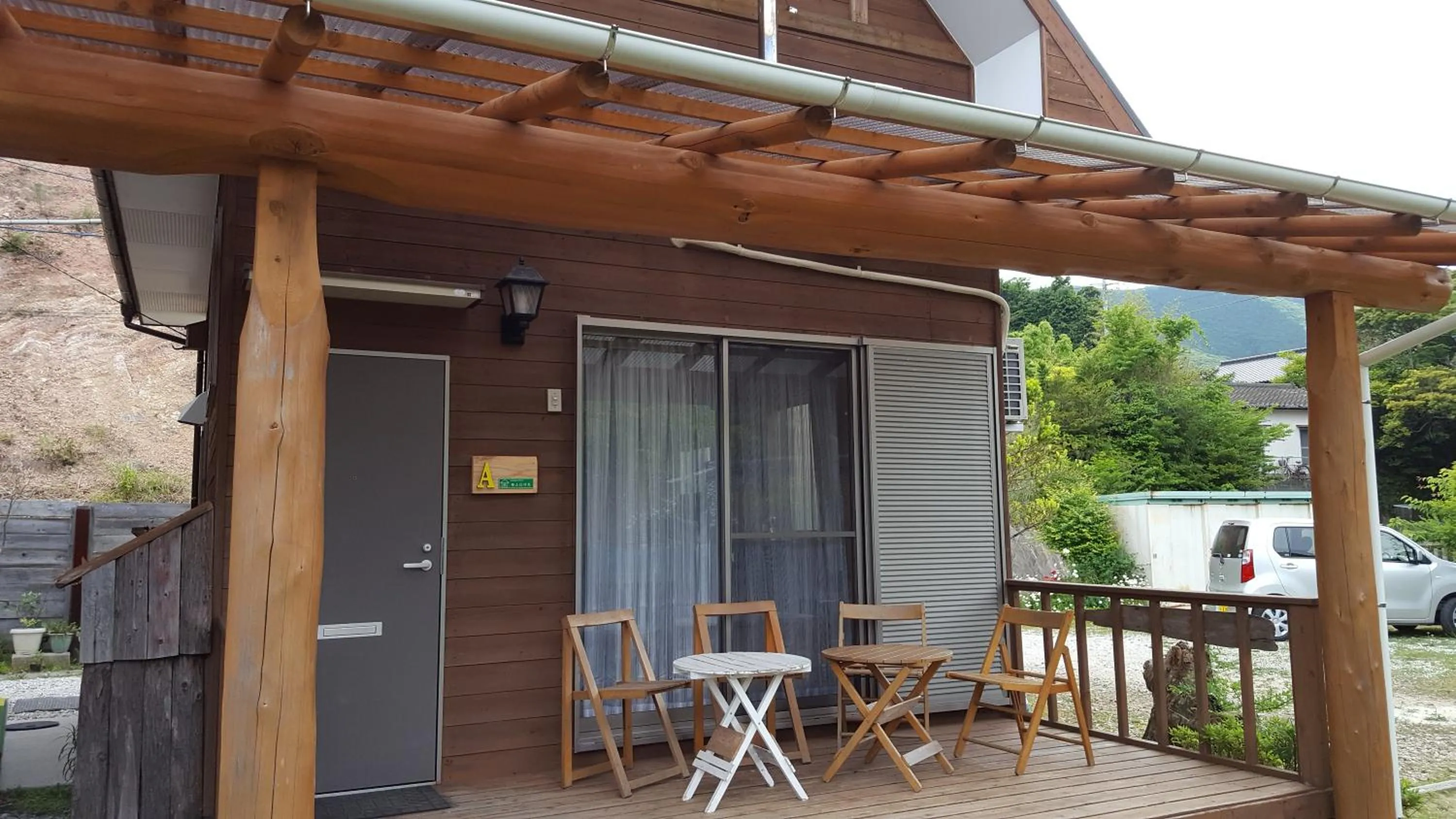 Balcony/Terrace in Hinokisanso Tsushima