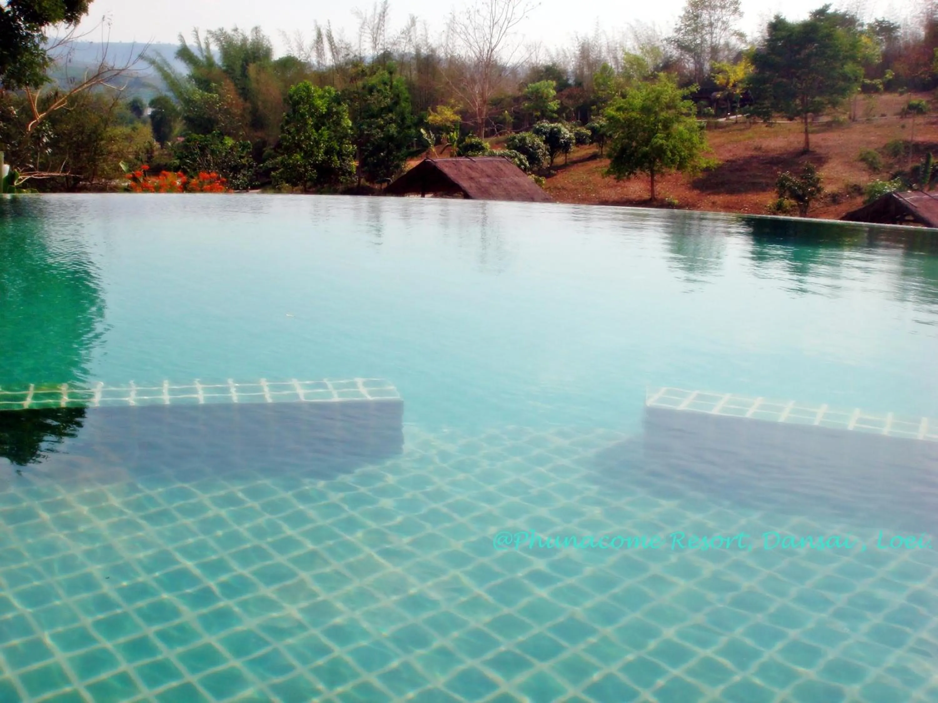 Swimming pool in Phunacome Resort