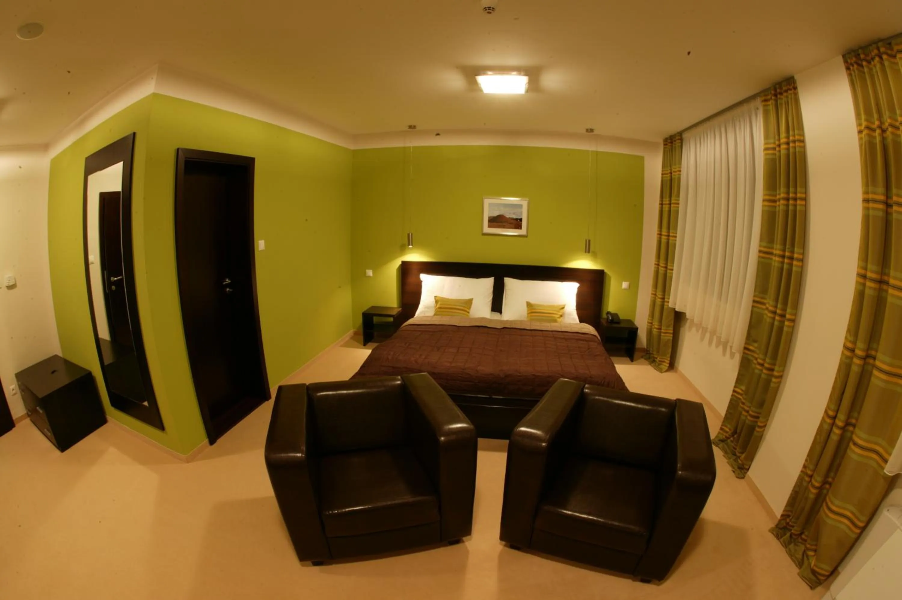 Decorative detail, Bed in Aston Hotel