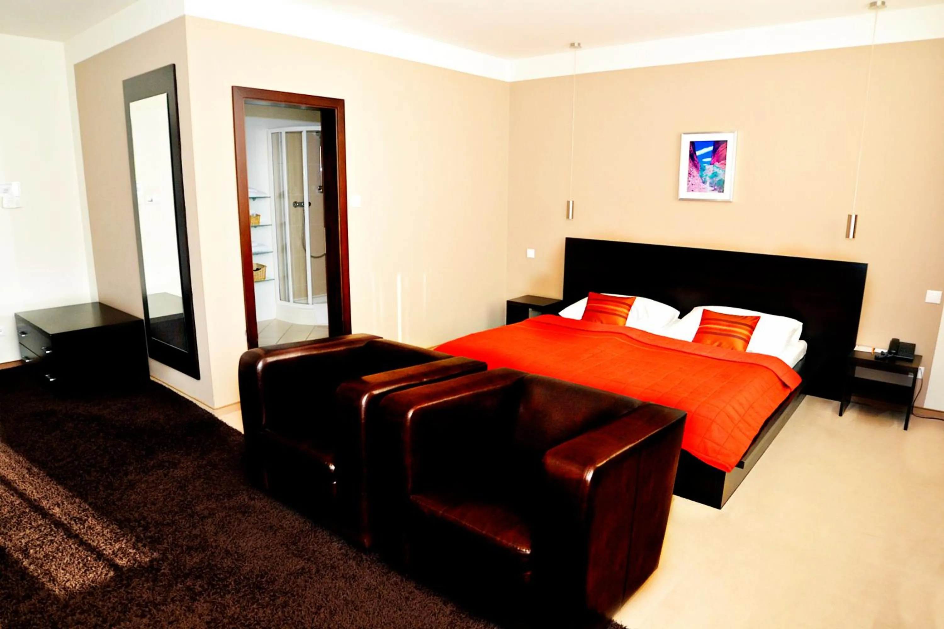 Photo of the whole room, Bed in Aston Hotel