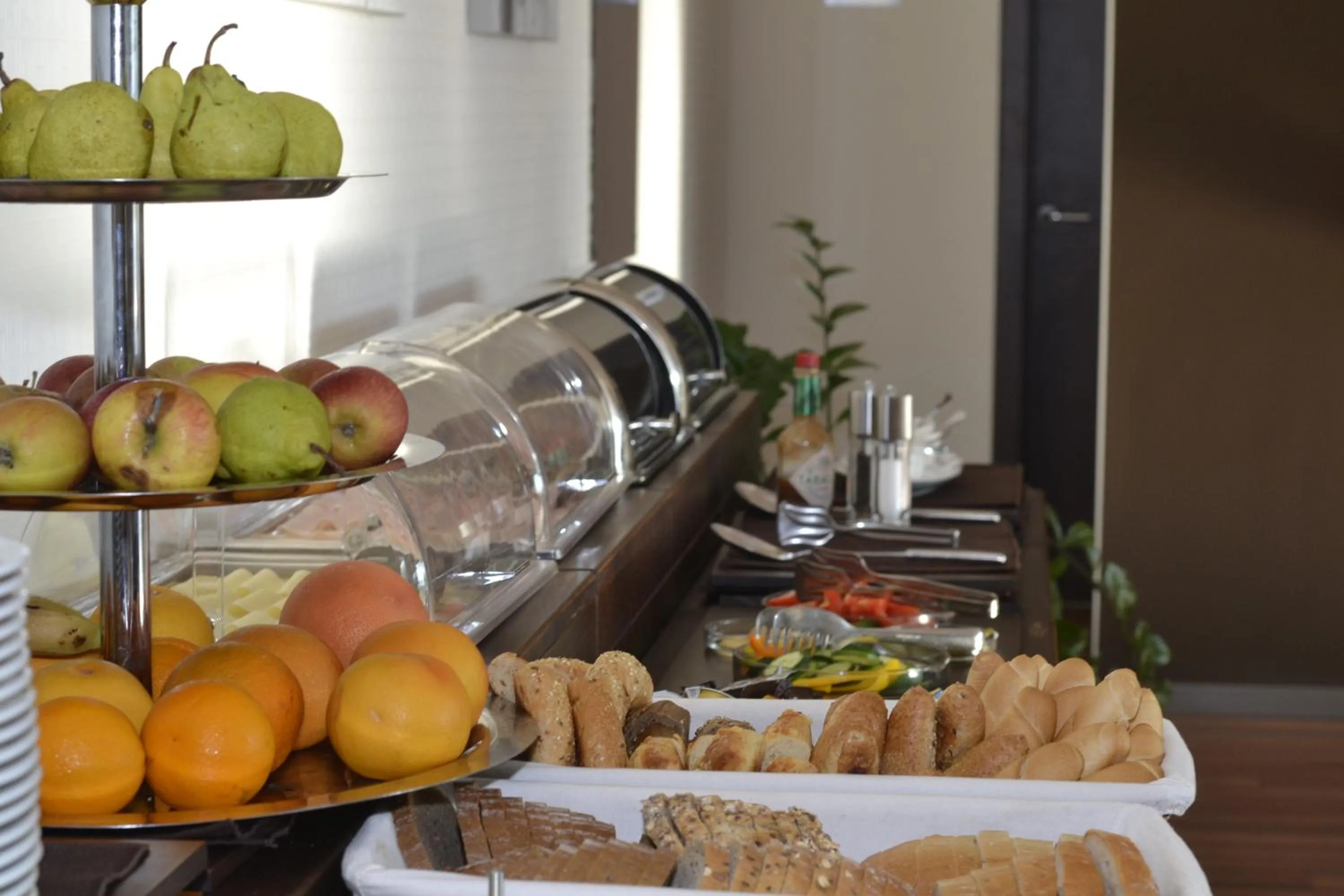 Buffet breakfast in Aston Hotel