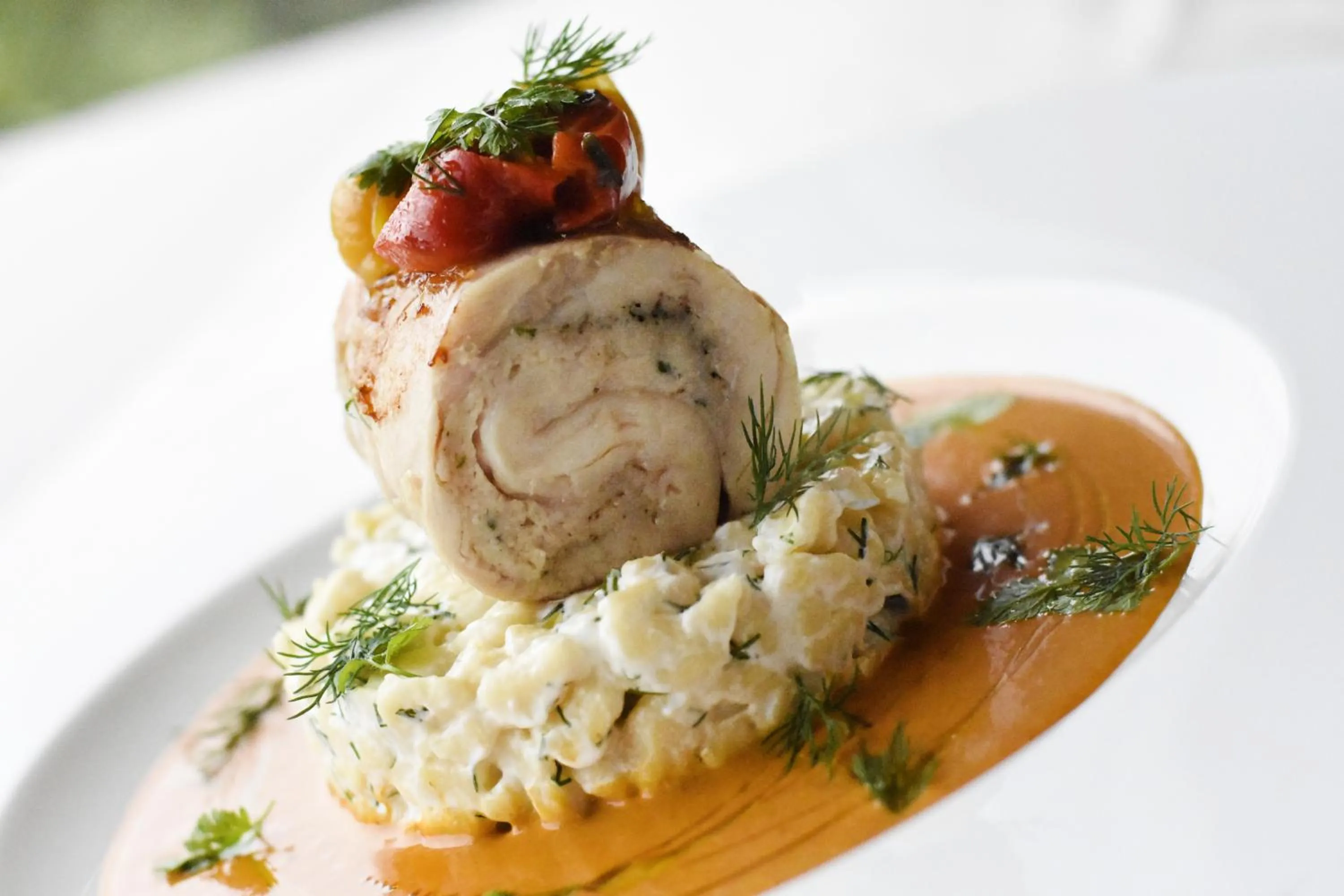 Food close-up in Aston Hotel