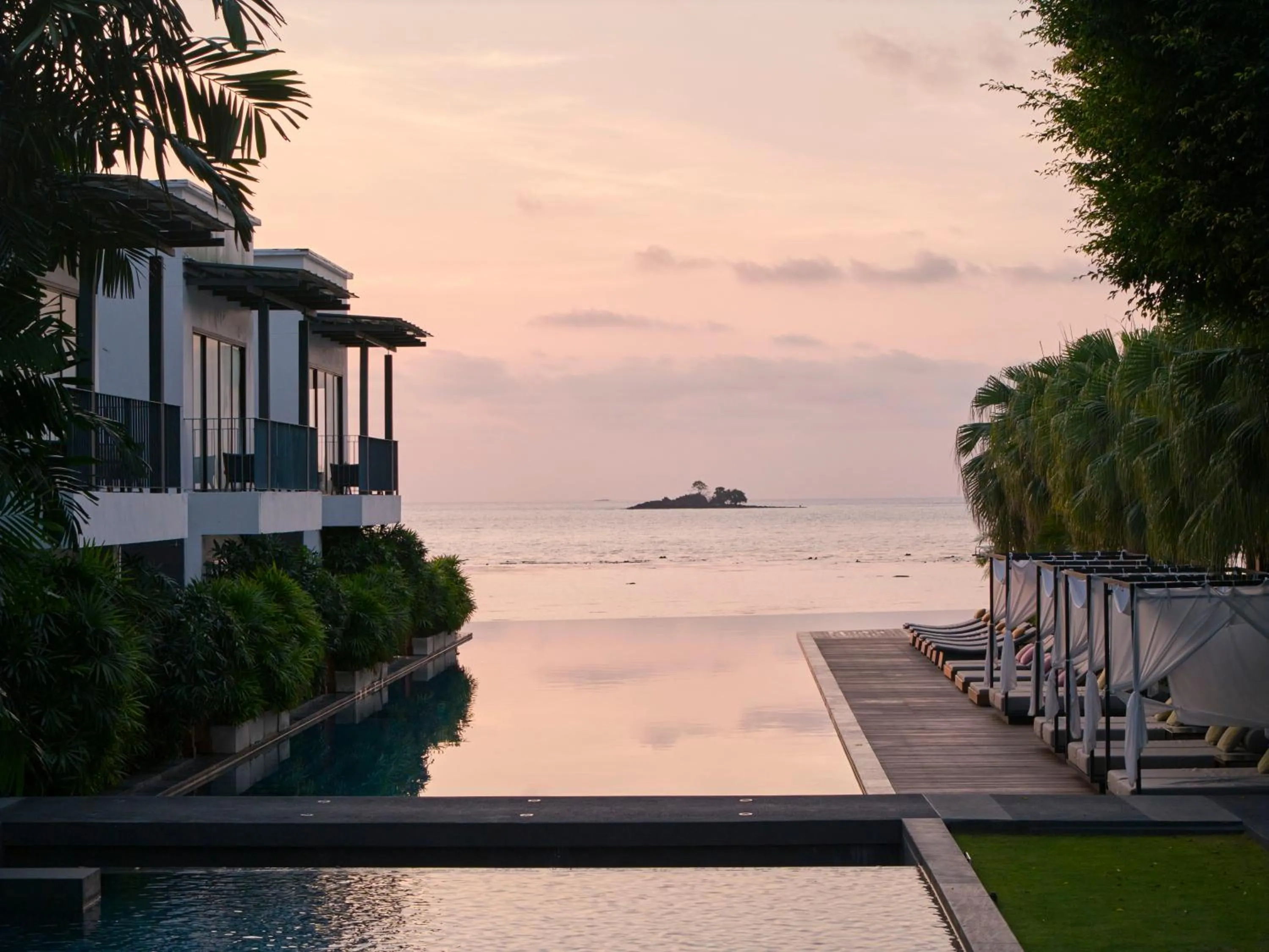 Sunset in The Chill Resort and Spa, Koh Chang