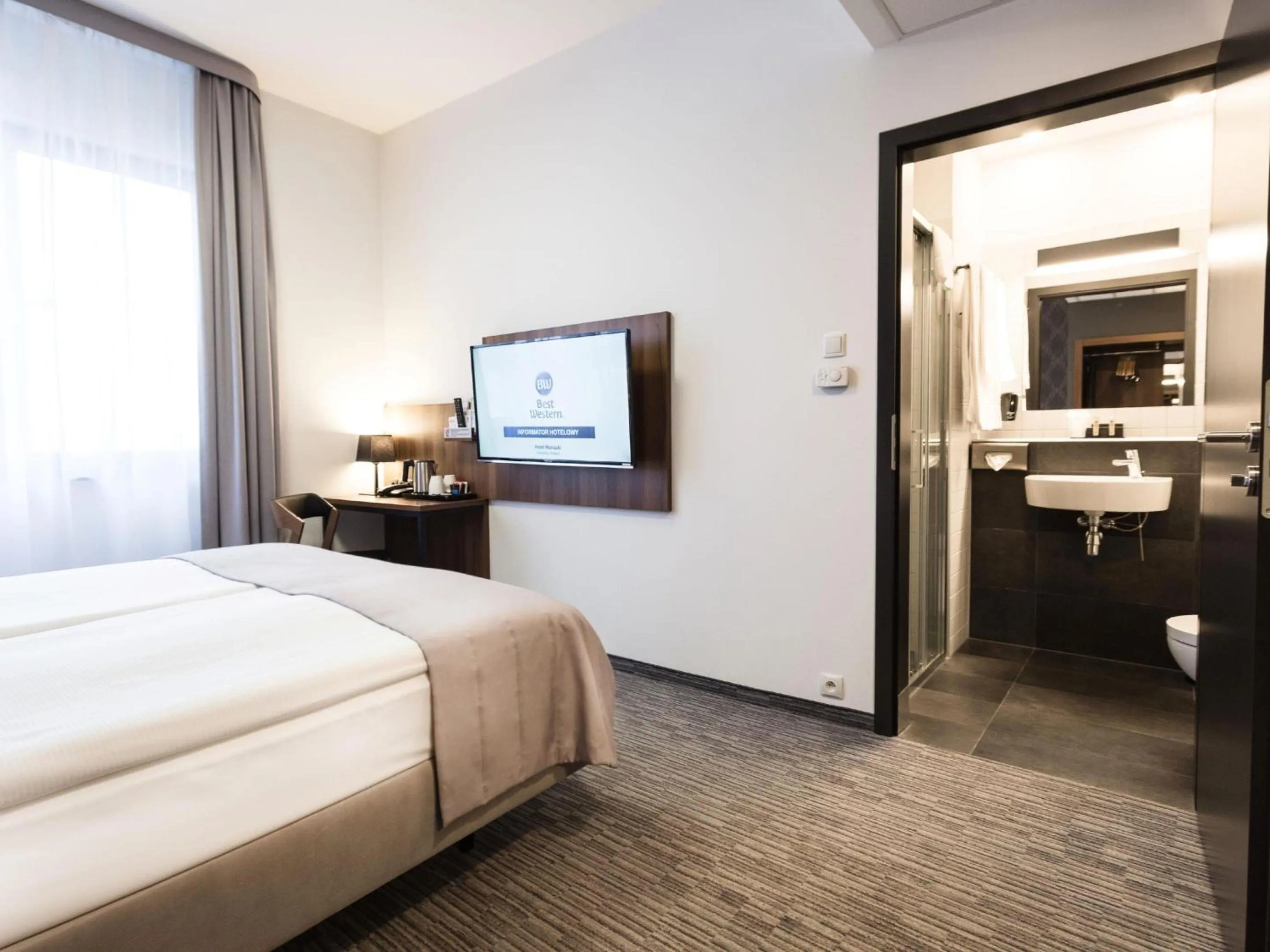 Bedroom, Bed in Best Western Hotel Mariacki Katowice