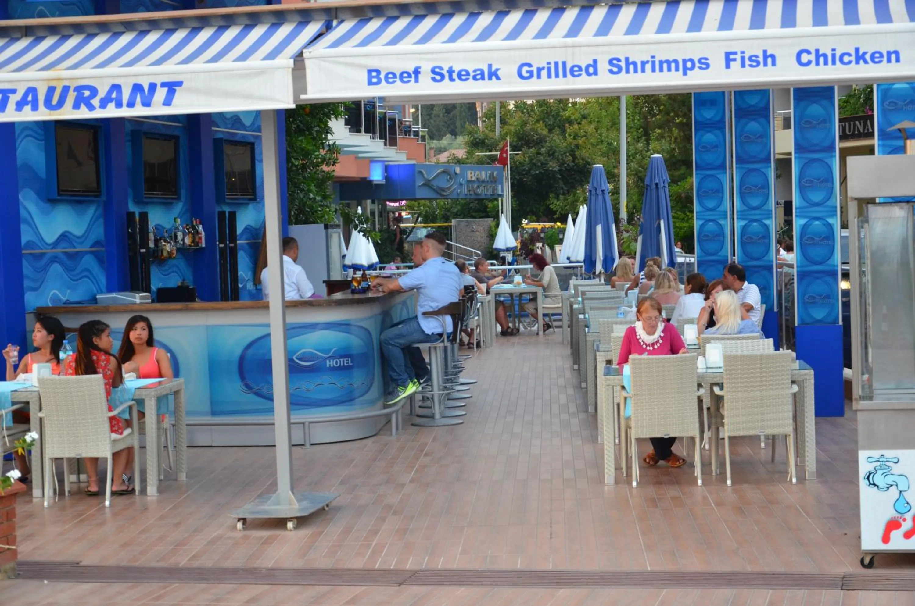 Restaurant/places to eat in Kleopatra Balik Hotel