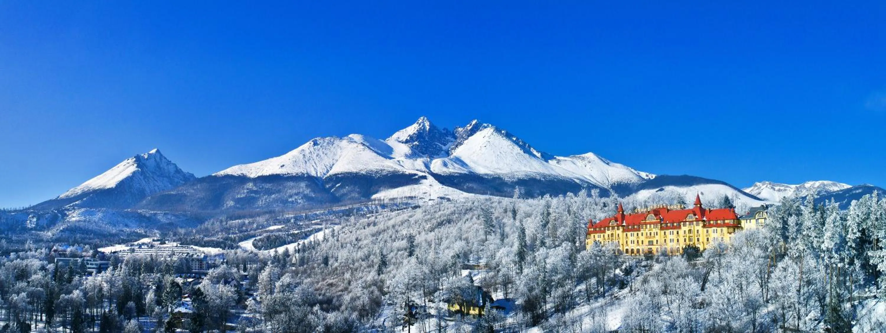 Property building in Grand Hotel Praha