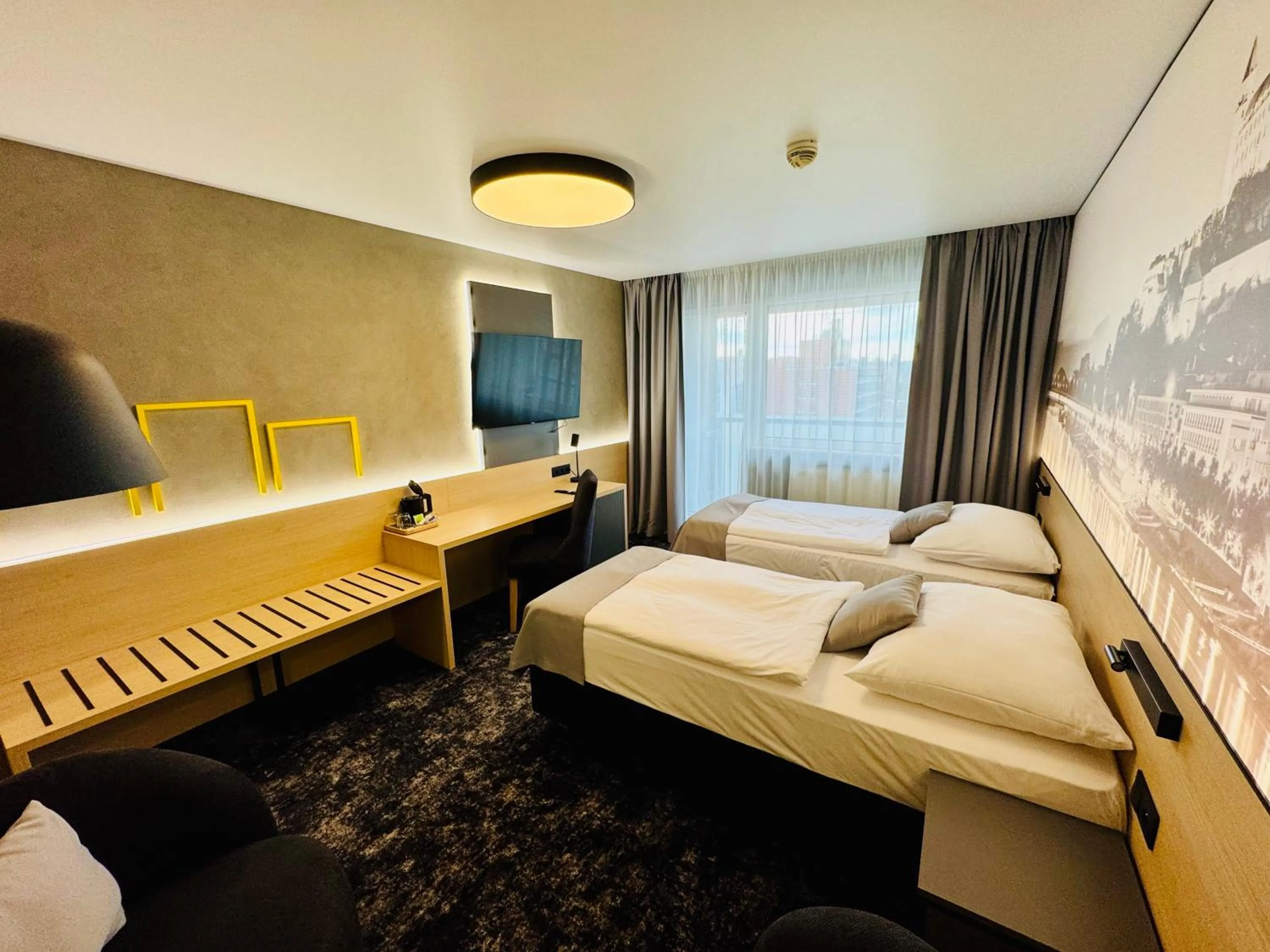 Photo of the whole room, Bed in Hotel Bratislava