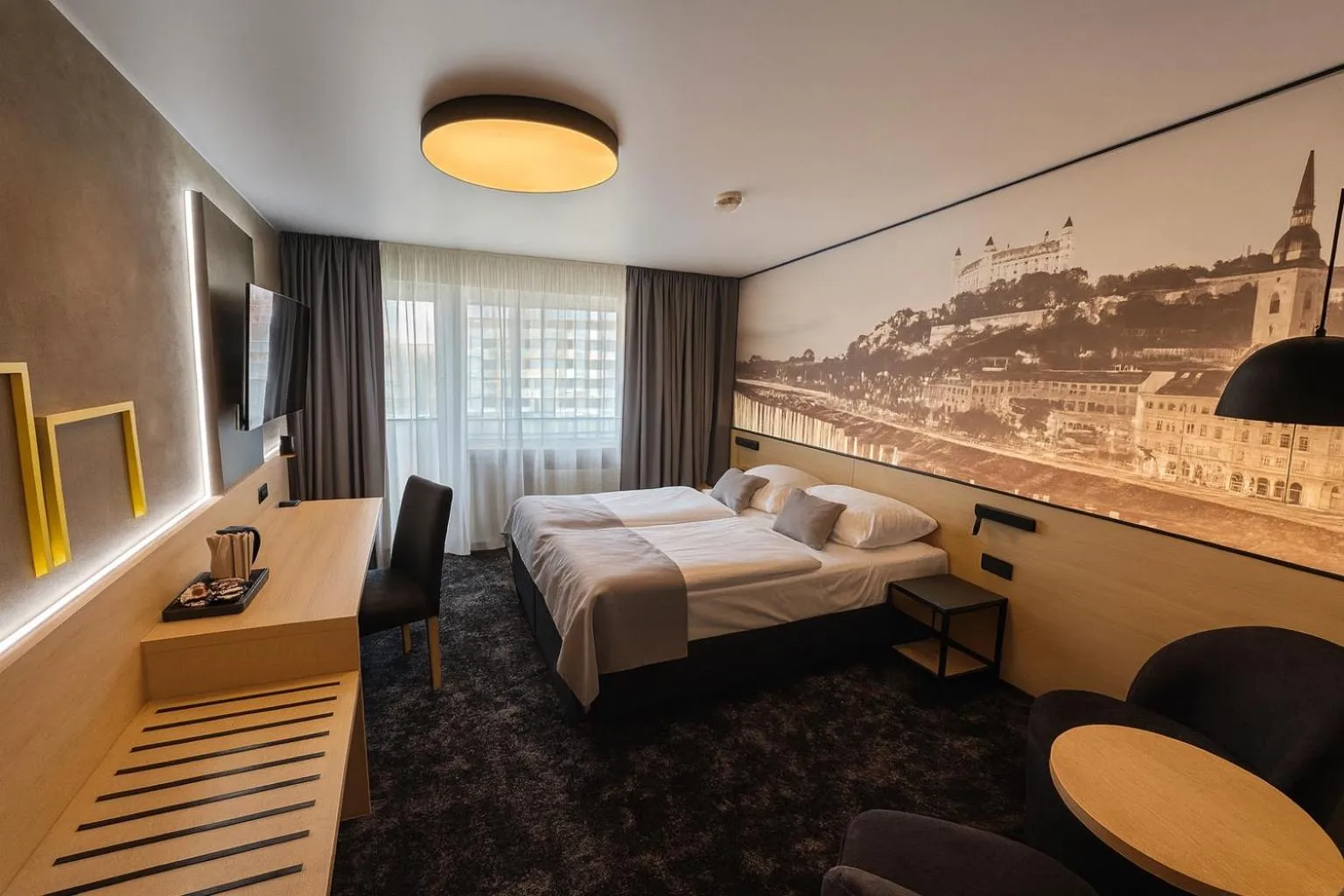 Photo of the whole room, Bed in Hotel Bratislava