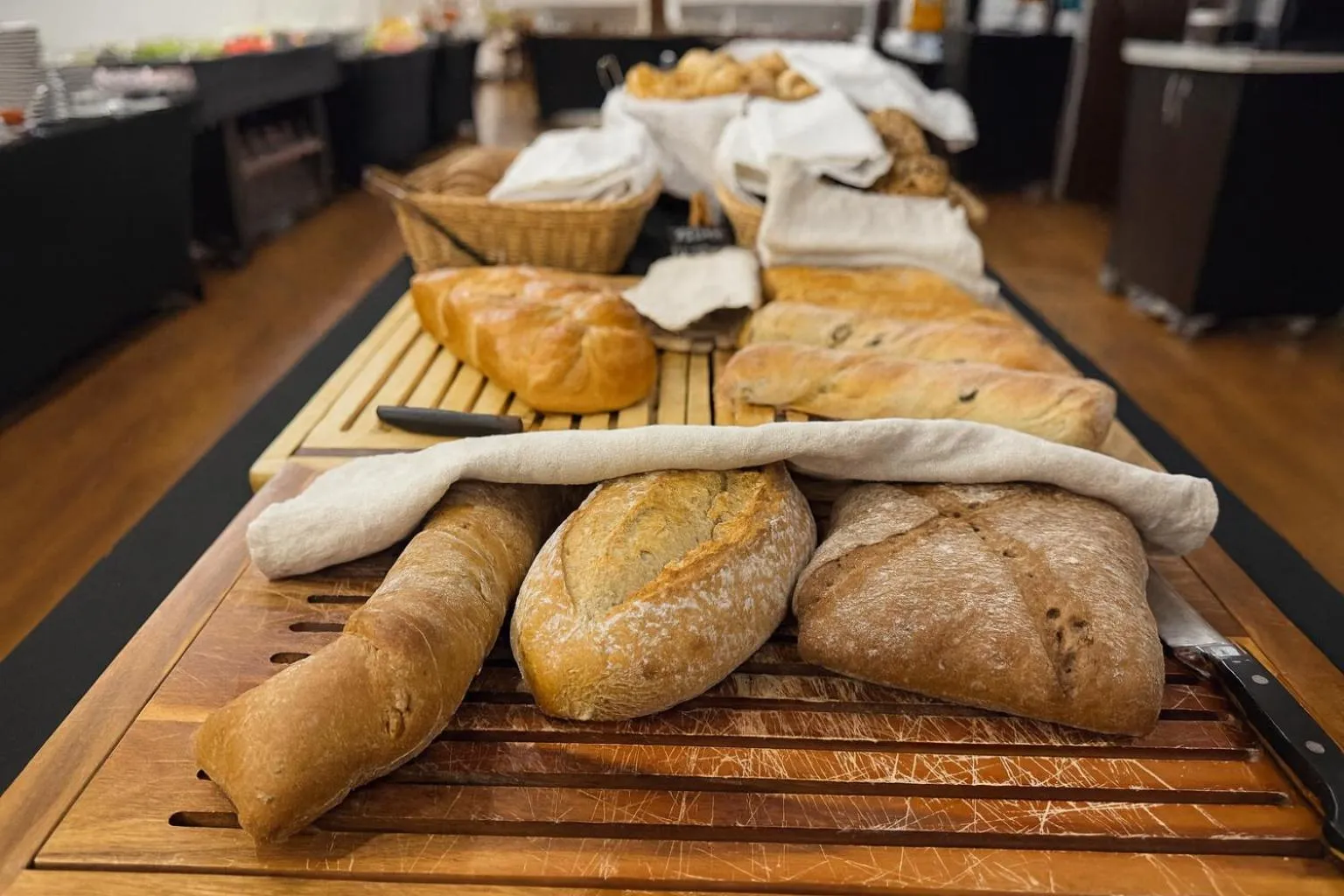 Buffet breakfast in Hotel Bratislava