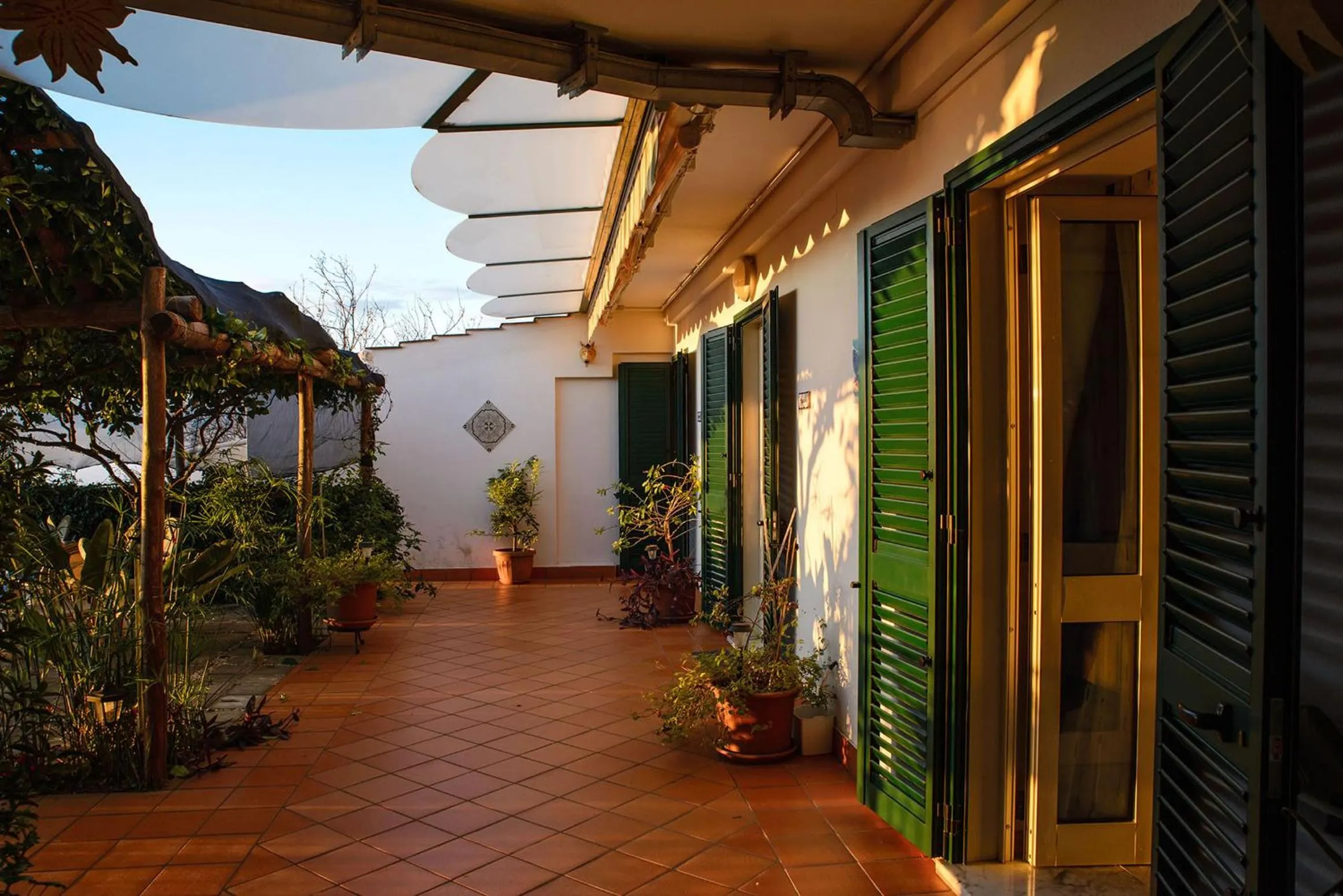 Garden in B&B Ravello Rooms