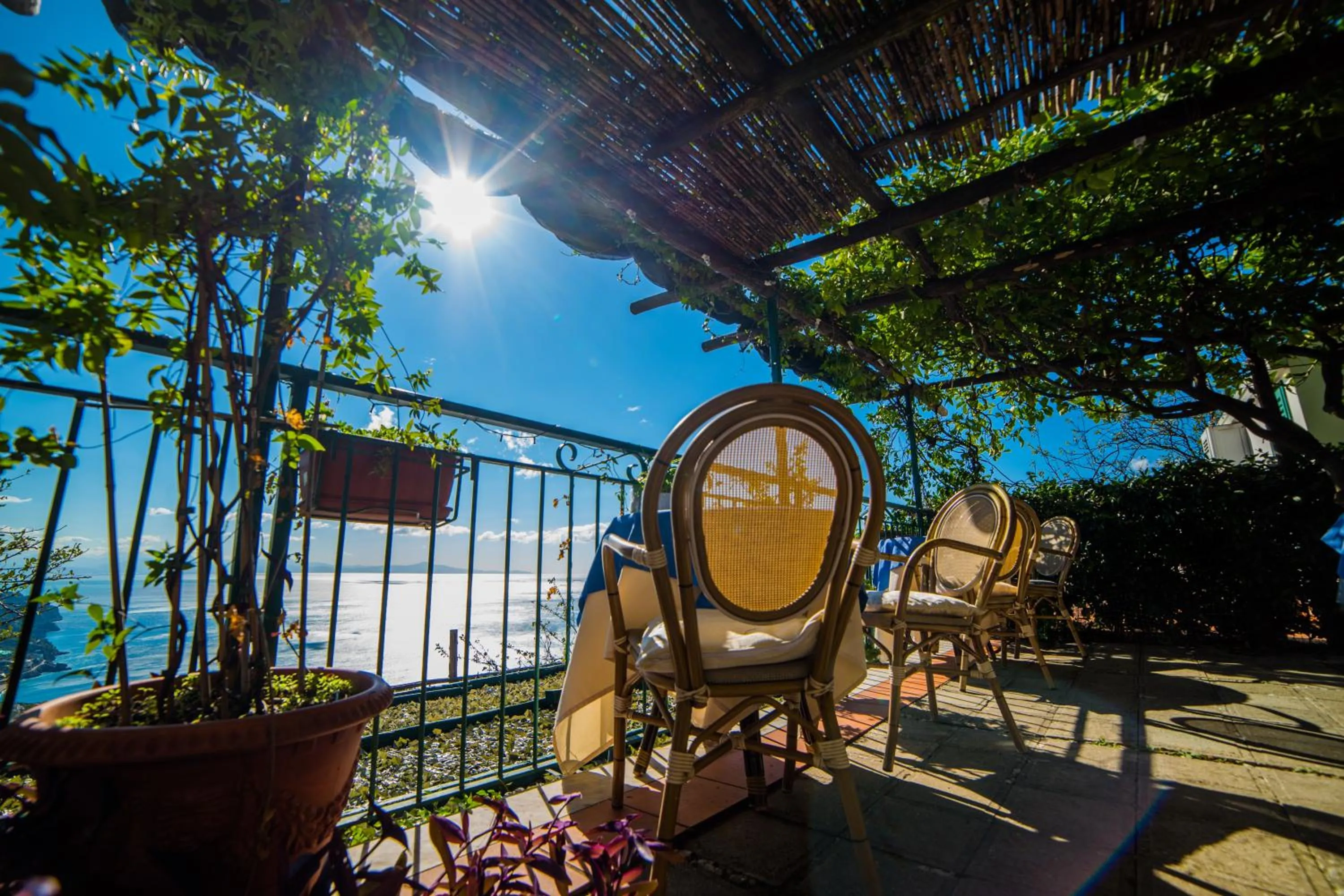 Balcony/Terrace in B&B Ravello Rooms