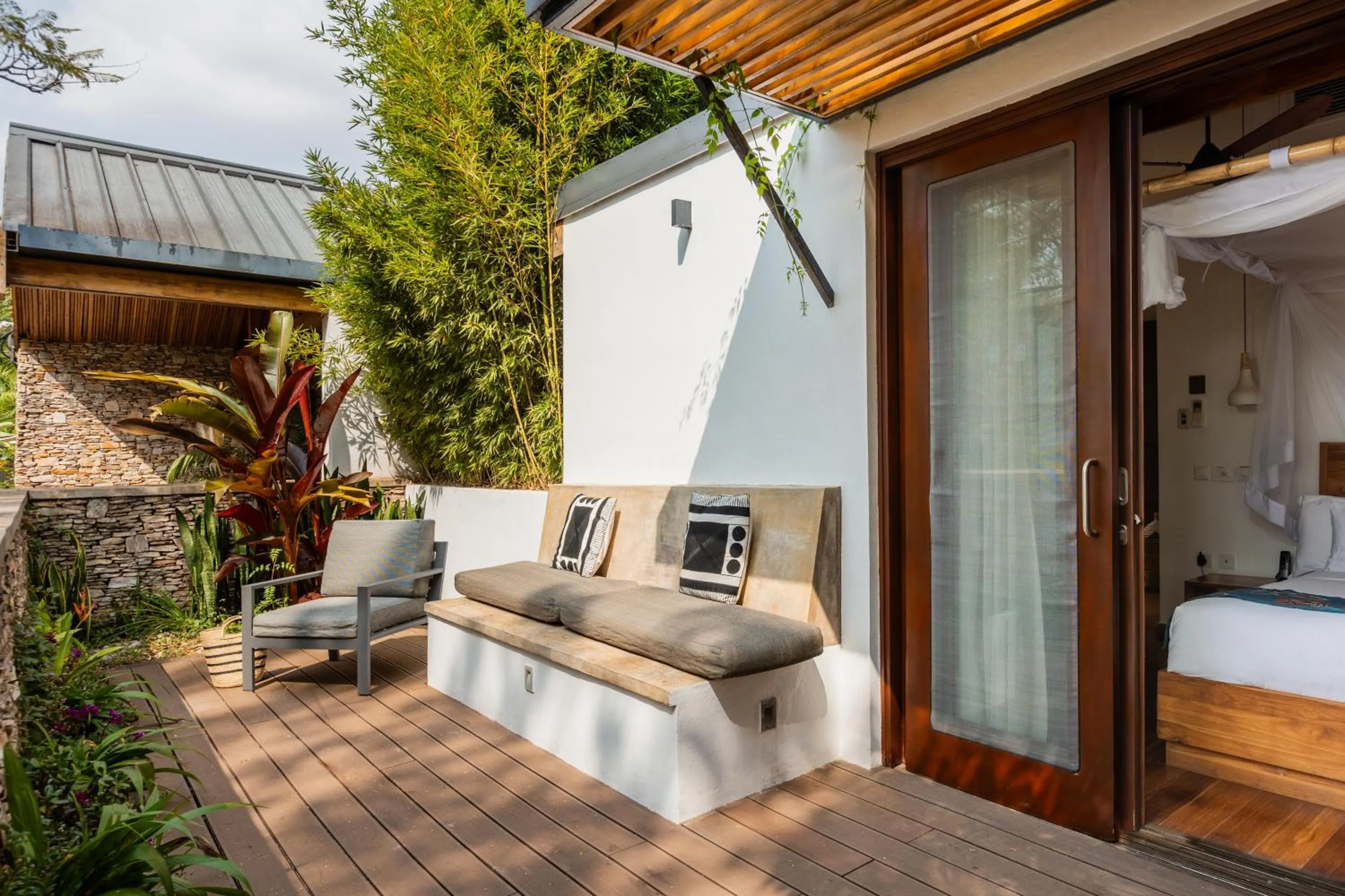 Patio in Hemingways Retreat Kigali