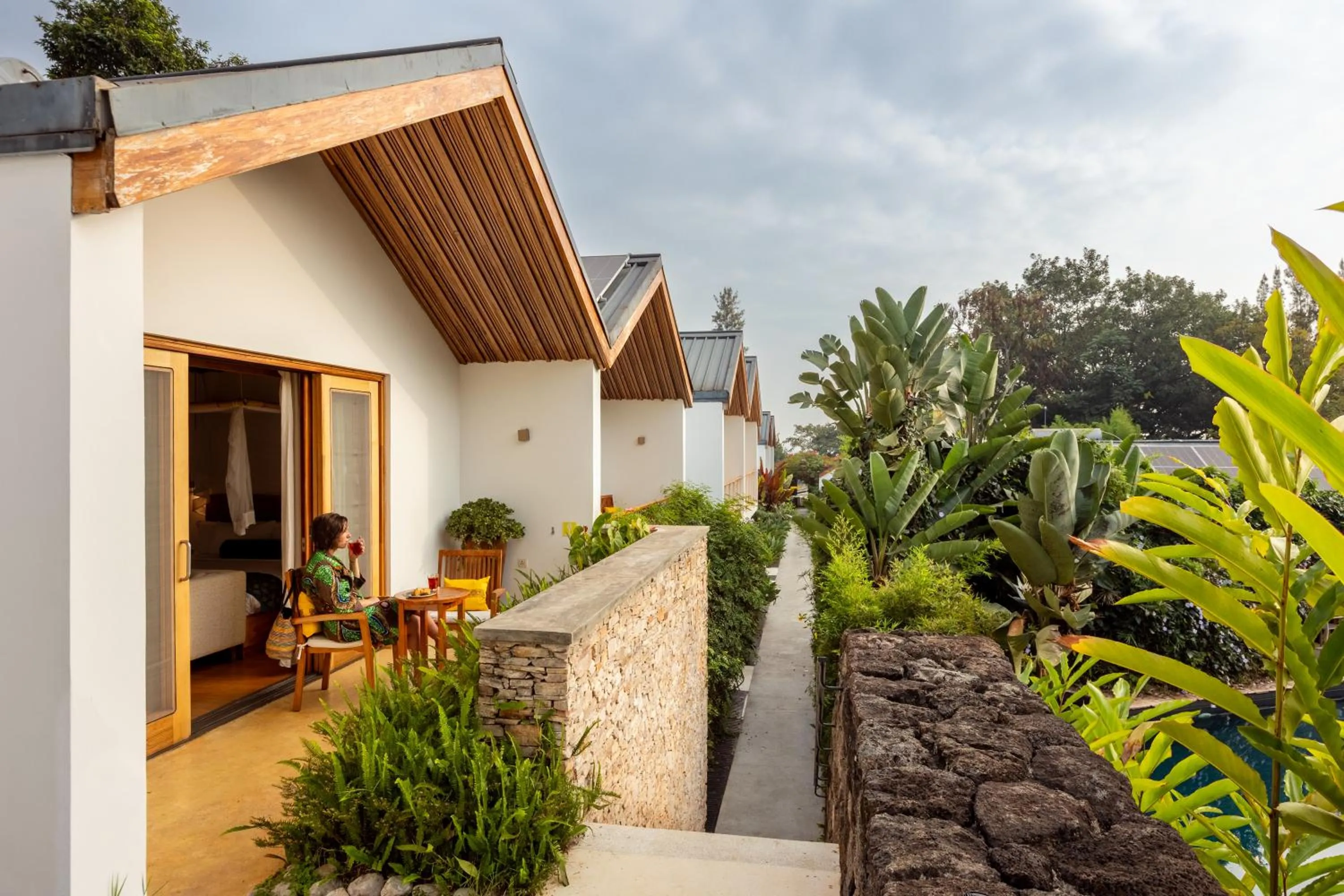 Patio in Hemingways Retreat Kigali