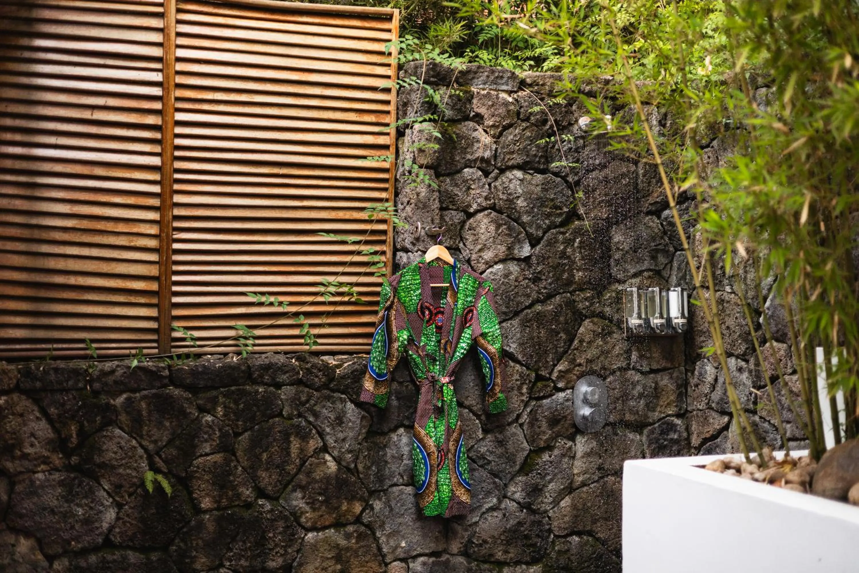 Shower in Hemingways Retreat Kigali