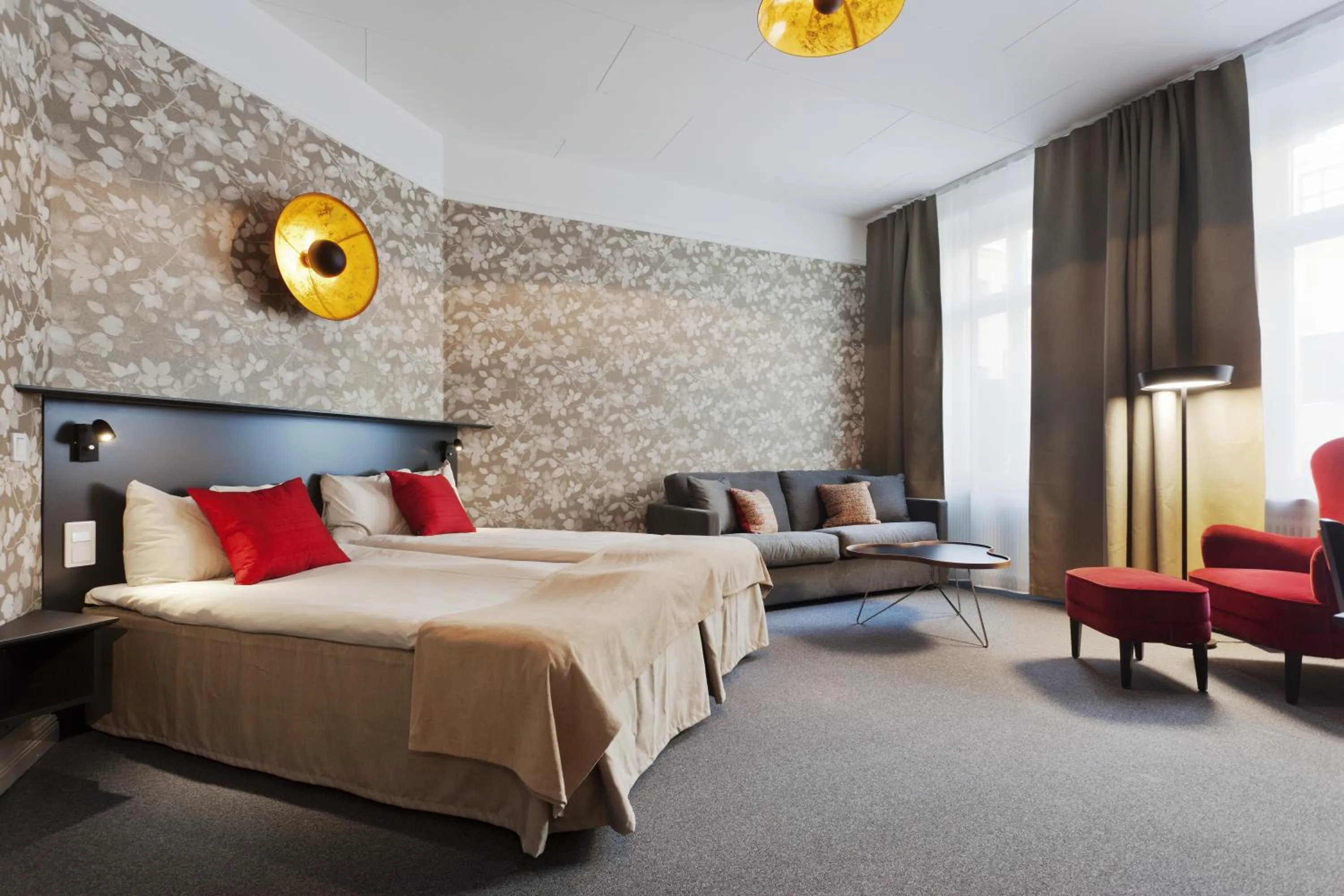 Photo of the whole room, Bed in Hotel Örebro