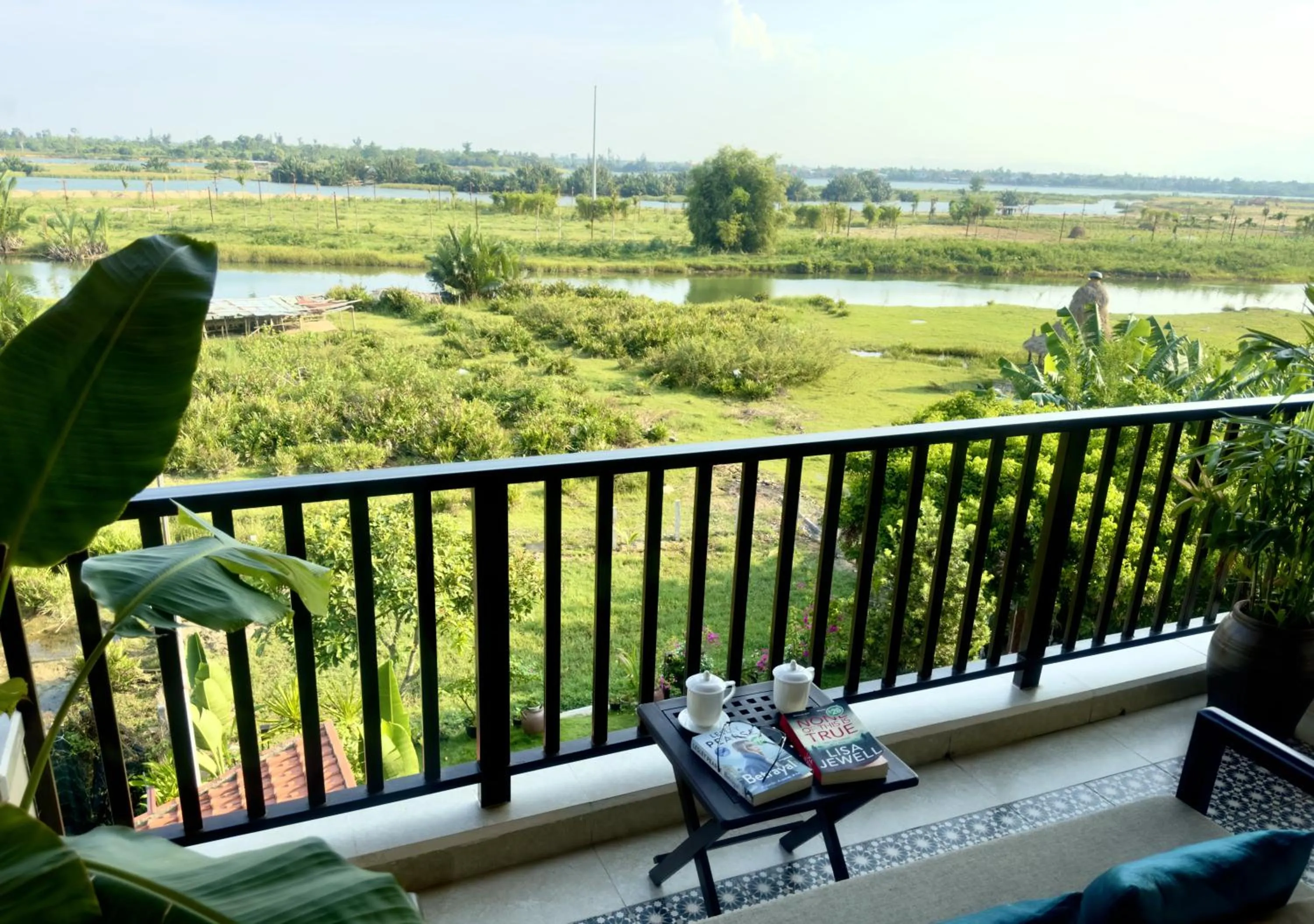 Balcony/Terrace in The Quin Riverside Villa