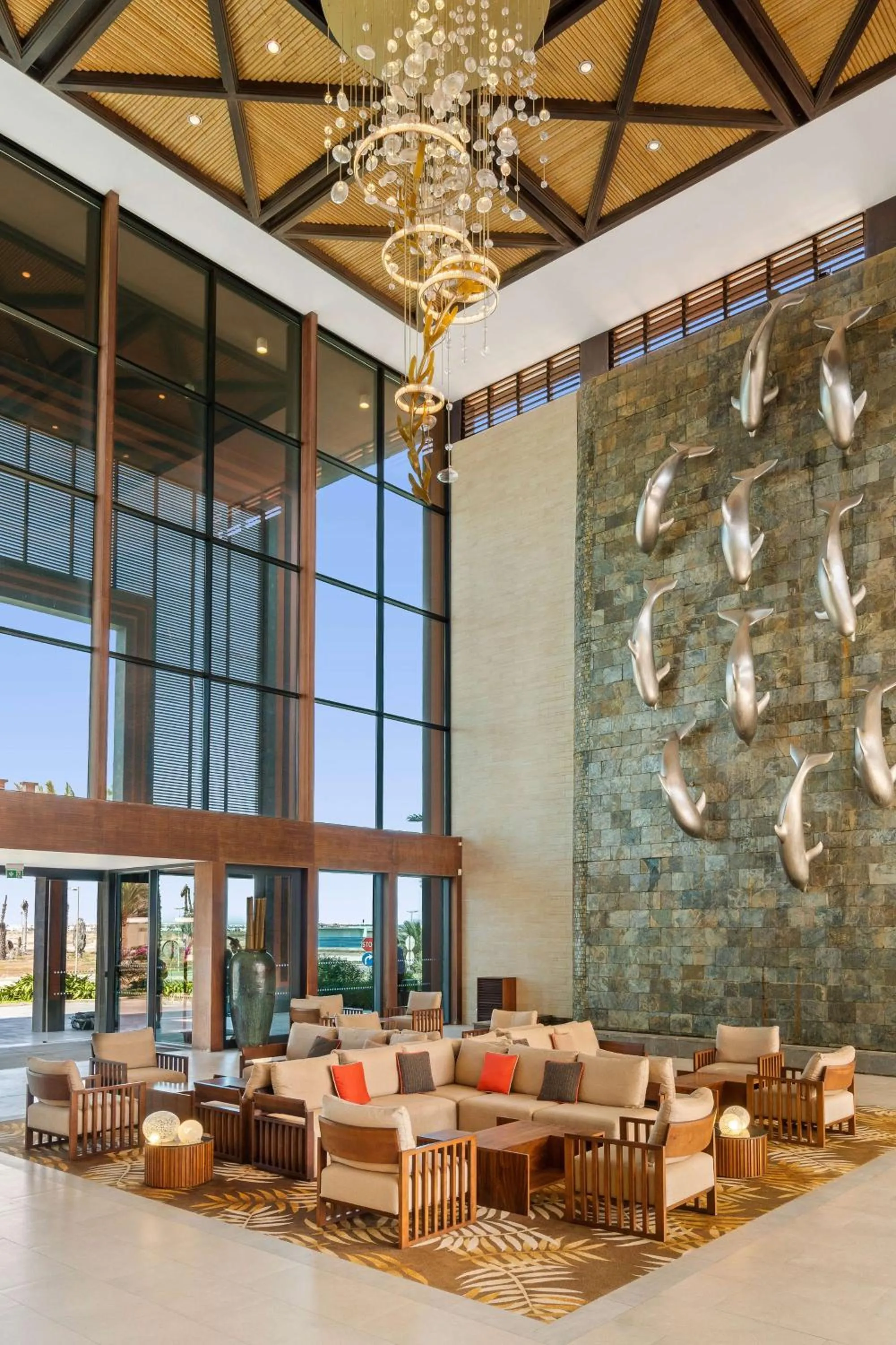 Lobby or reception in Hilton Cabo Verde Sal Resort