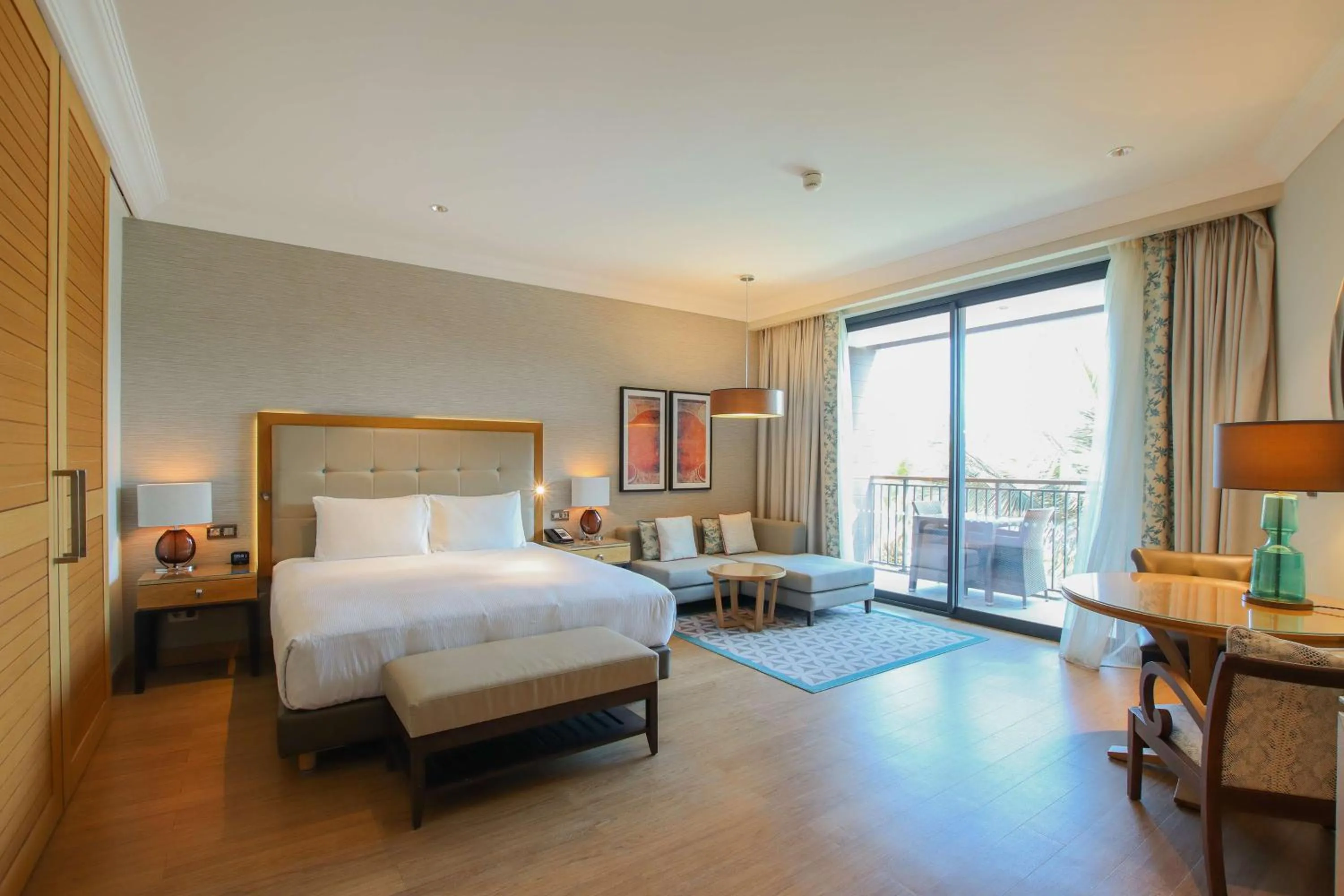 View (from property/room), Bed in Hilton Cabo Verde Sal Resort