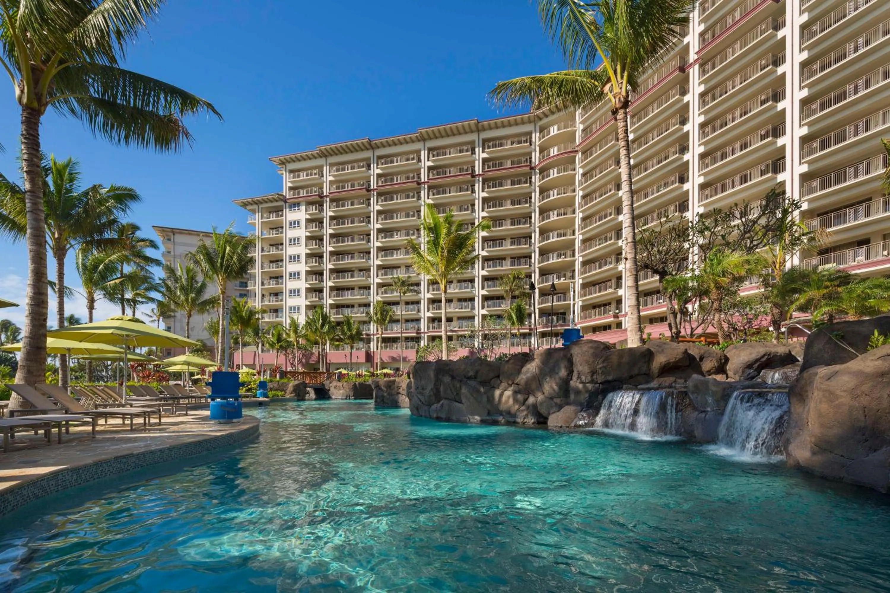 Property building in Hyatt Vacation Club at Ka'anapali Beach