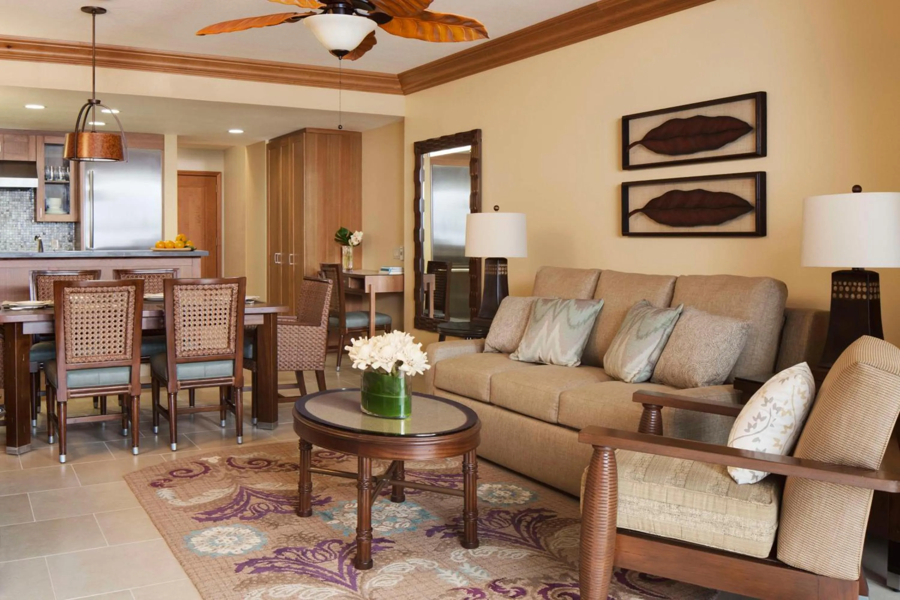 Photo of the whole room in Hyatt Vacation Club at Ka'anapali Beach