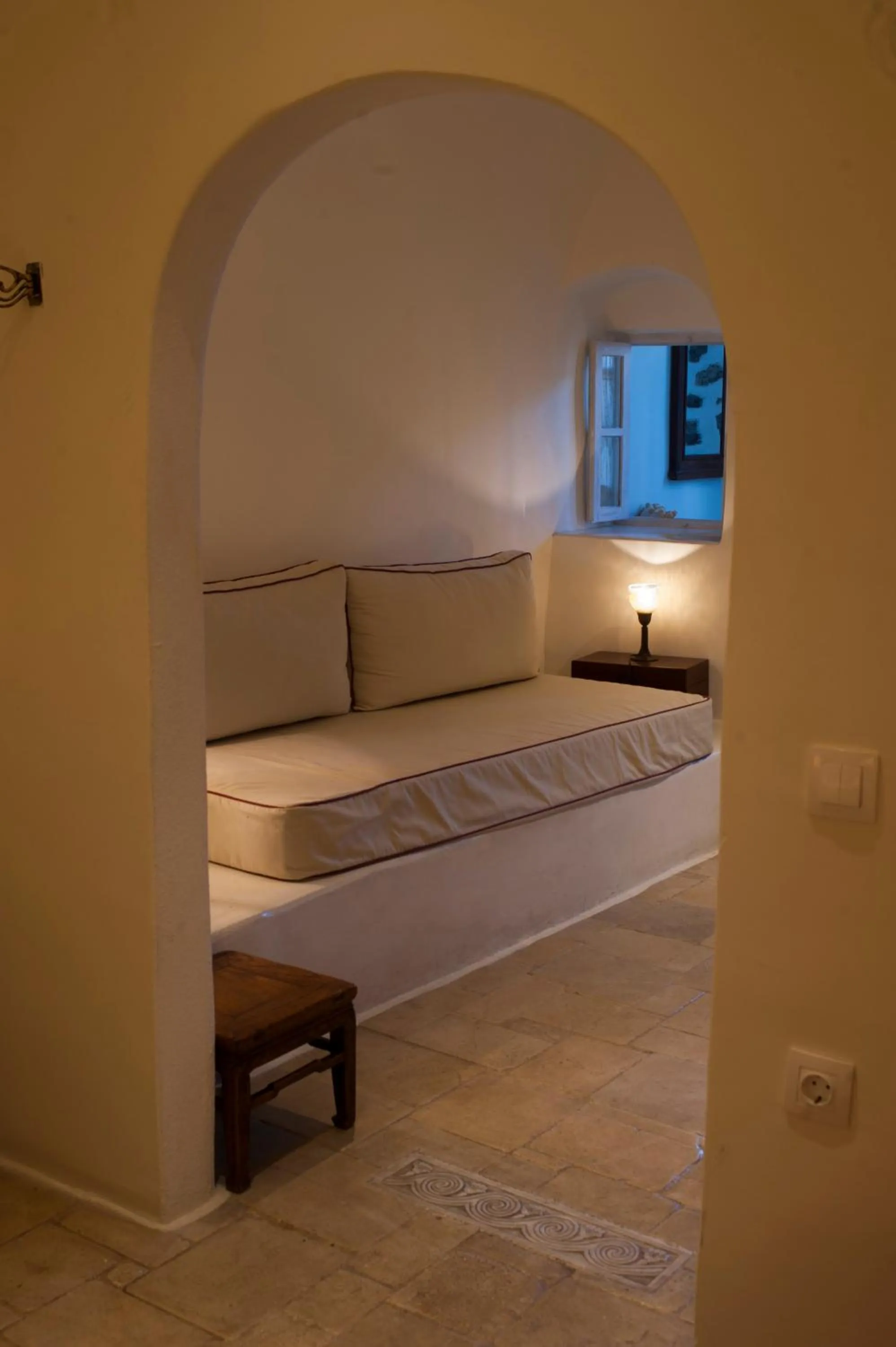 Living room, Bed in Heliophos Boutique Caves