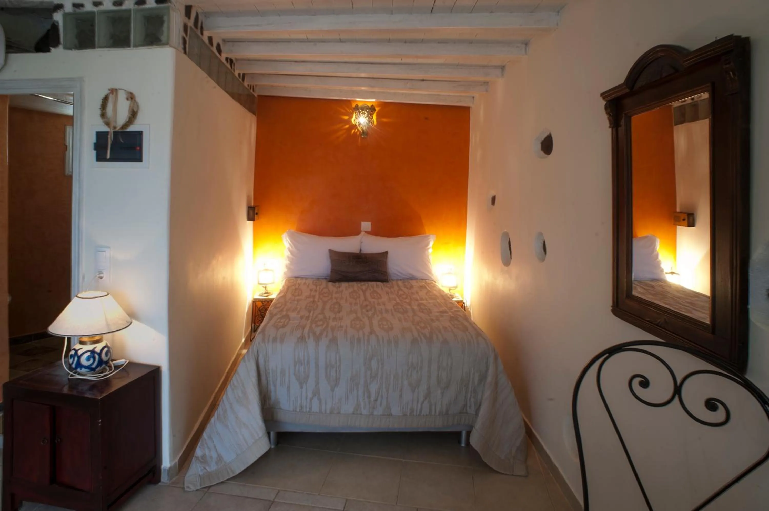 Bedroom, Bed in Heliophos Boutique Caves