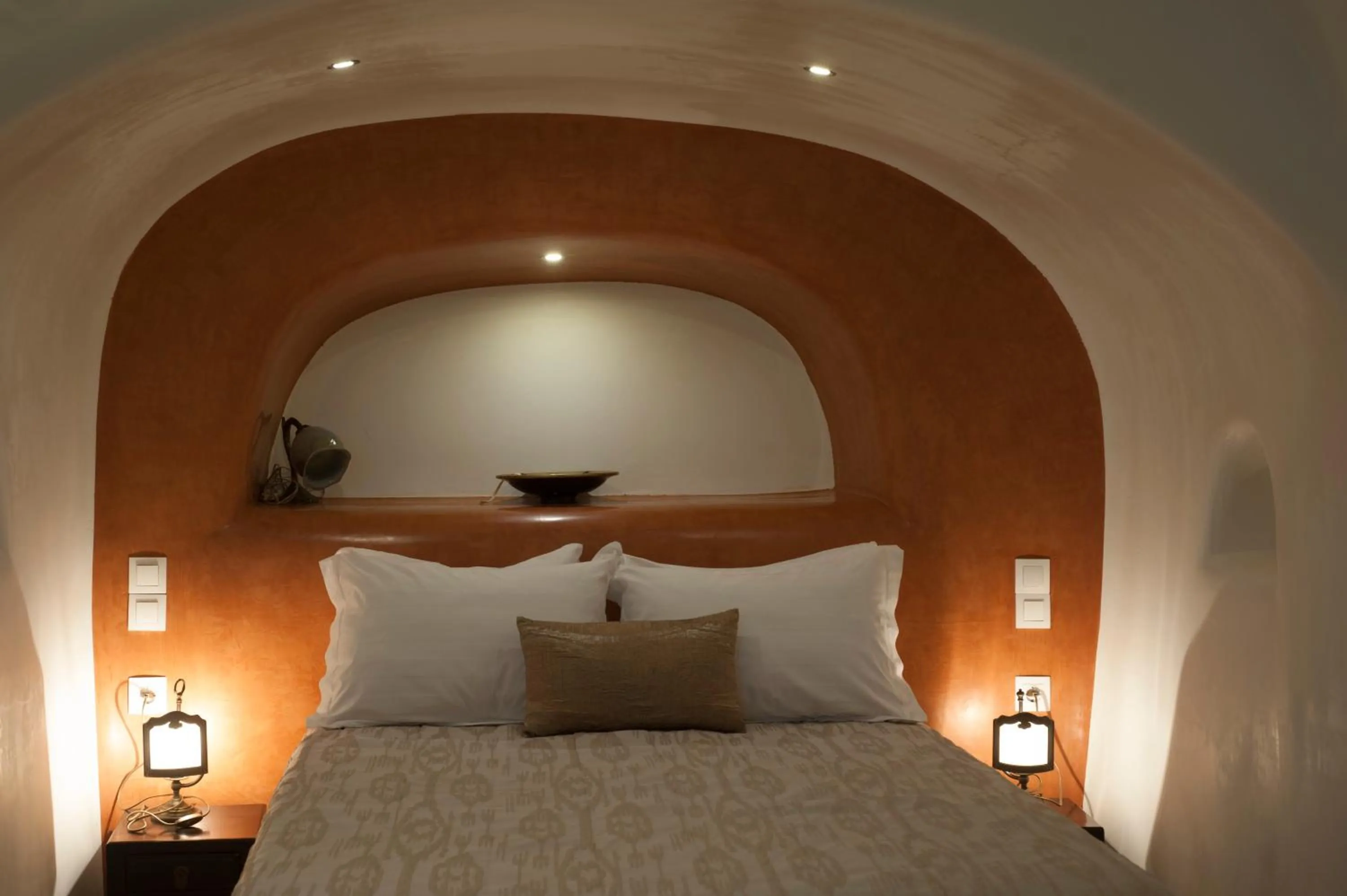 Bedroom, Bed in Heliophos Boutique Caves