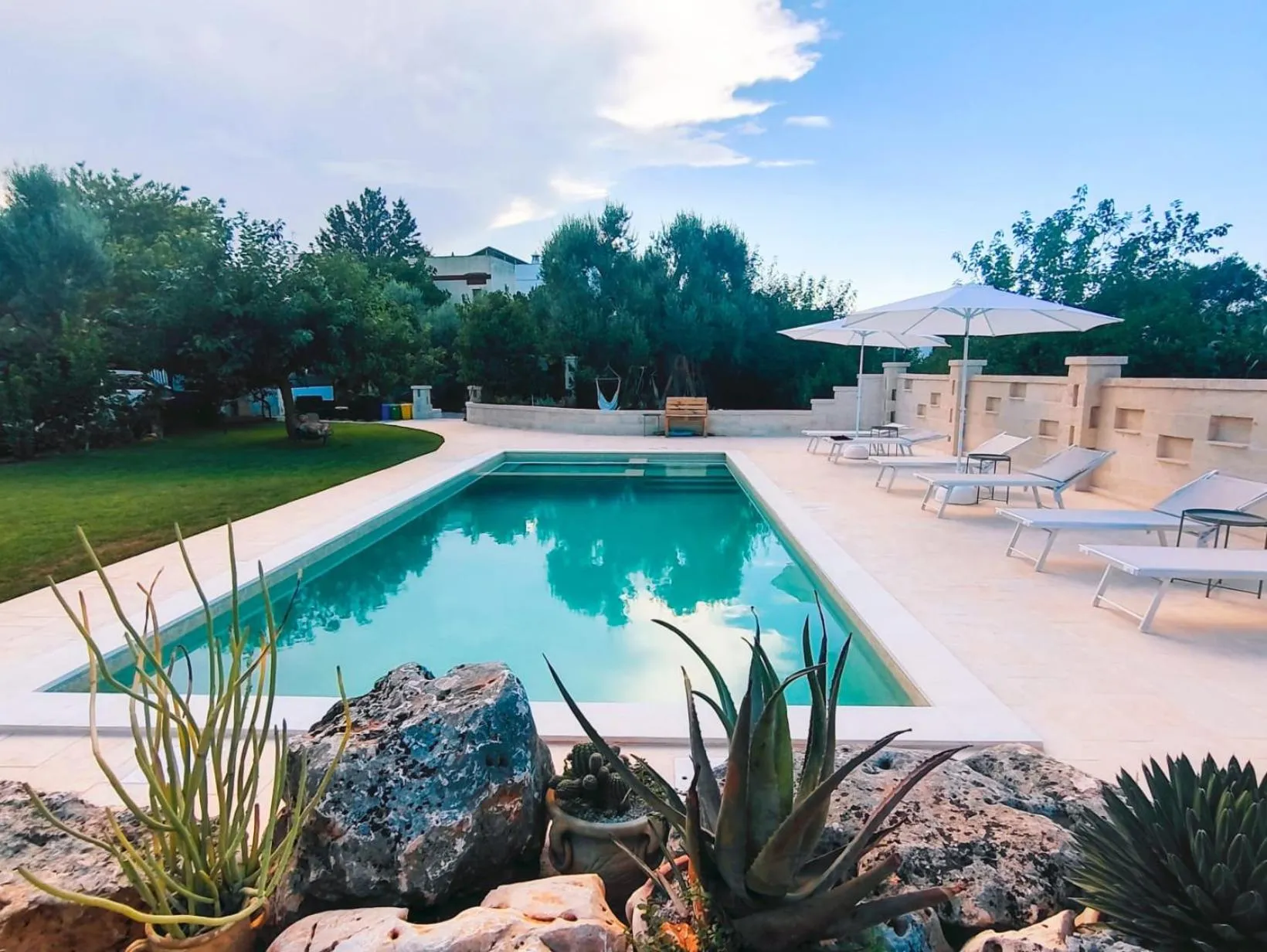 Garden in La casa nel villaggio