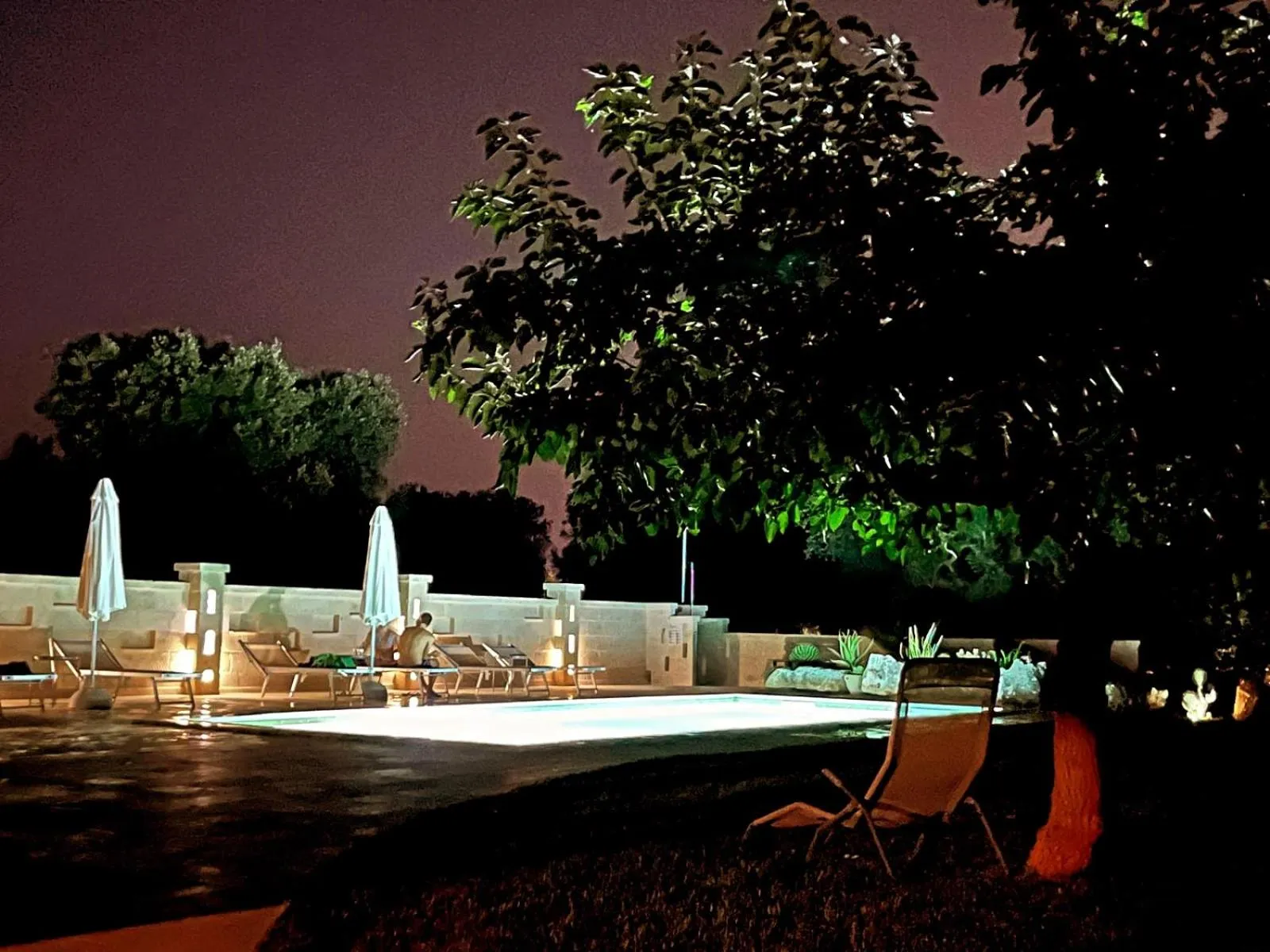 Swimming pool in La casa nel villaggio