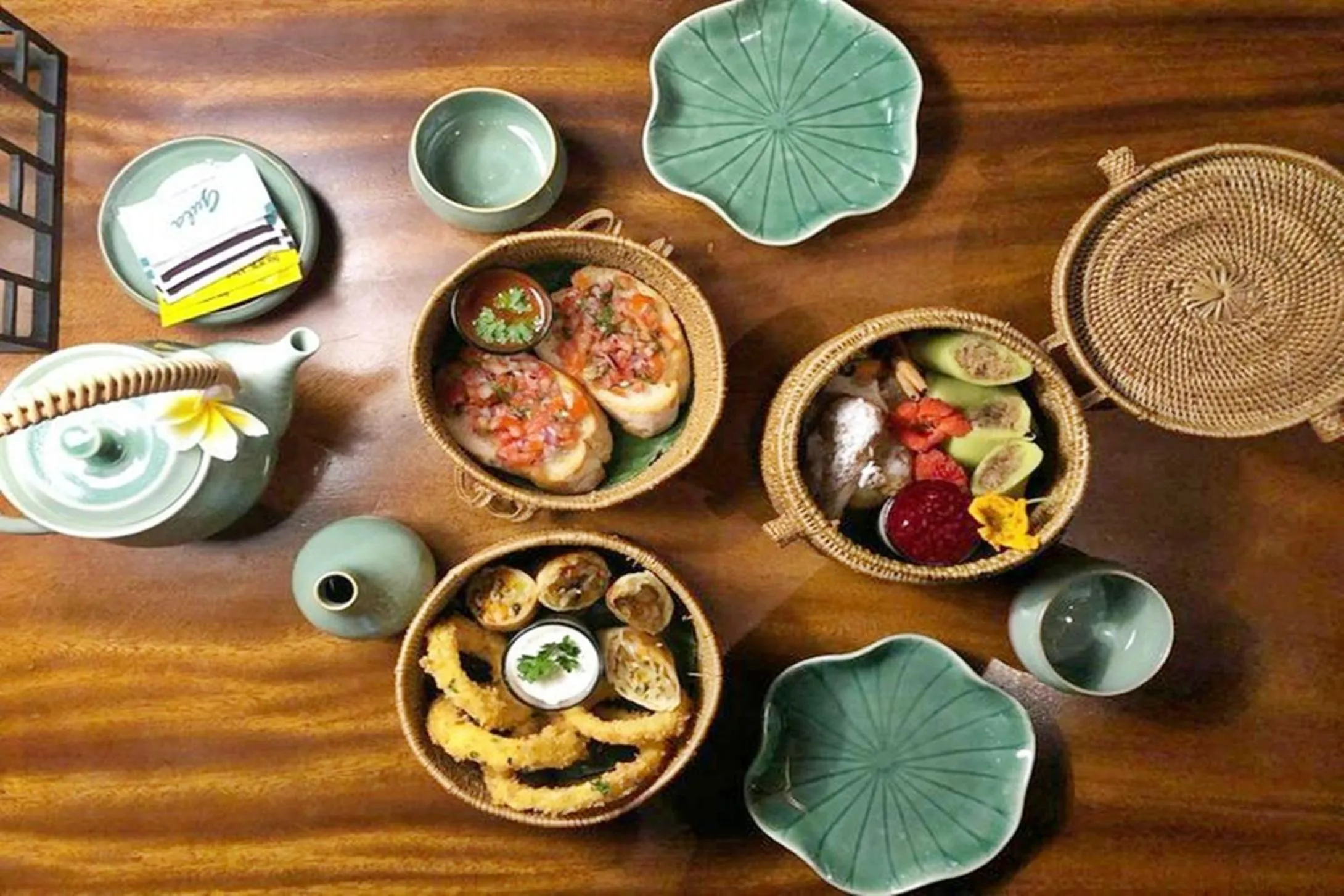 Food in Mayaloka Villas Seminyak