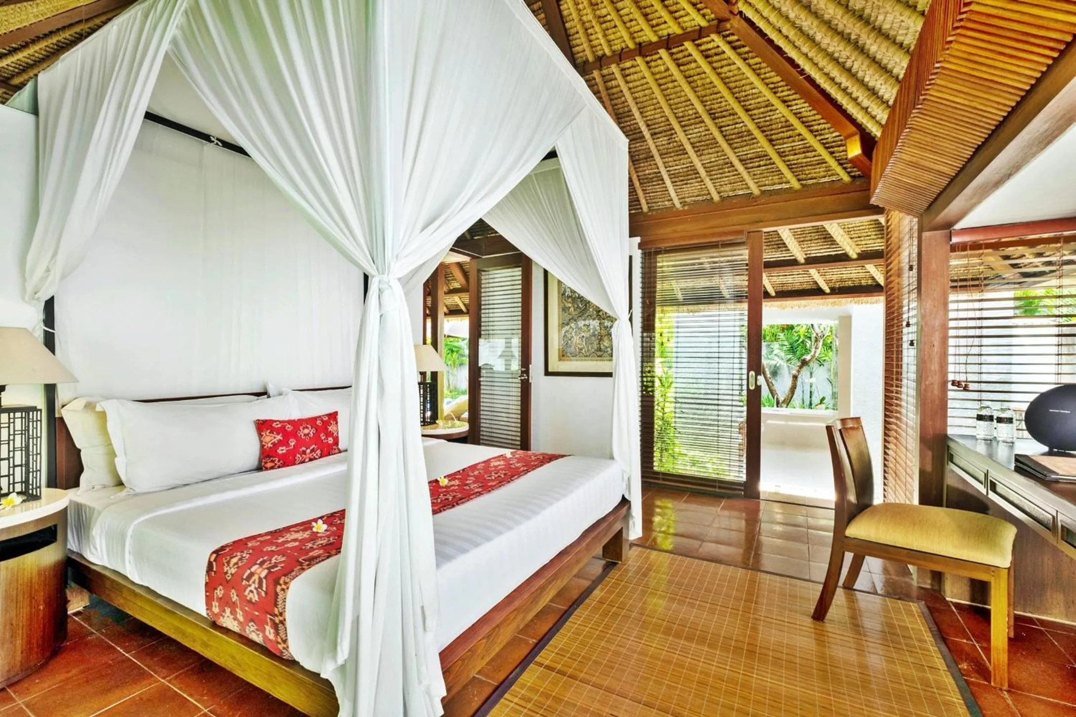 Bed in Mayaloka Villas Seminyak