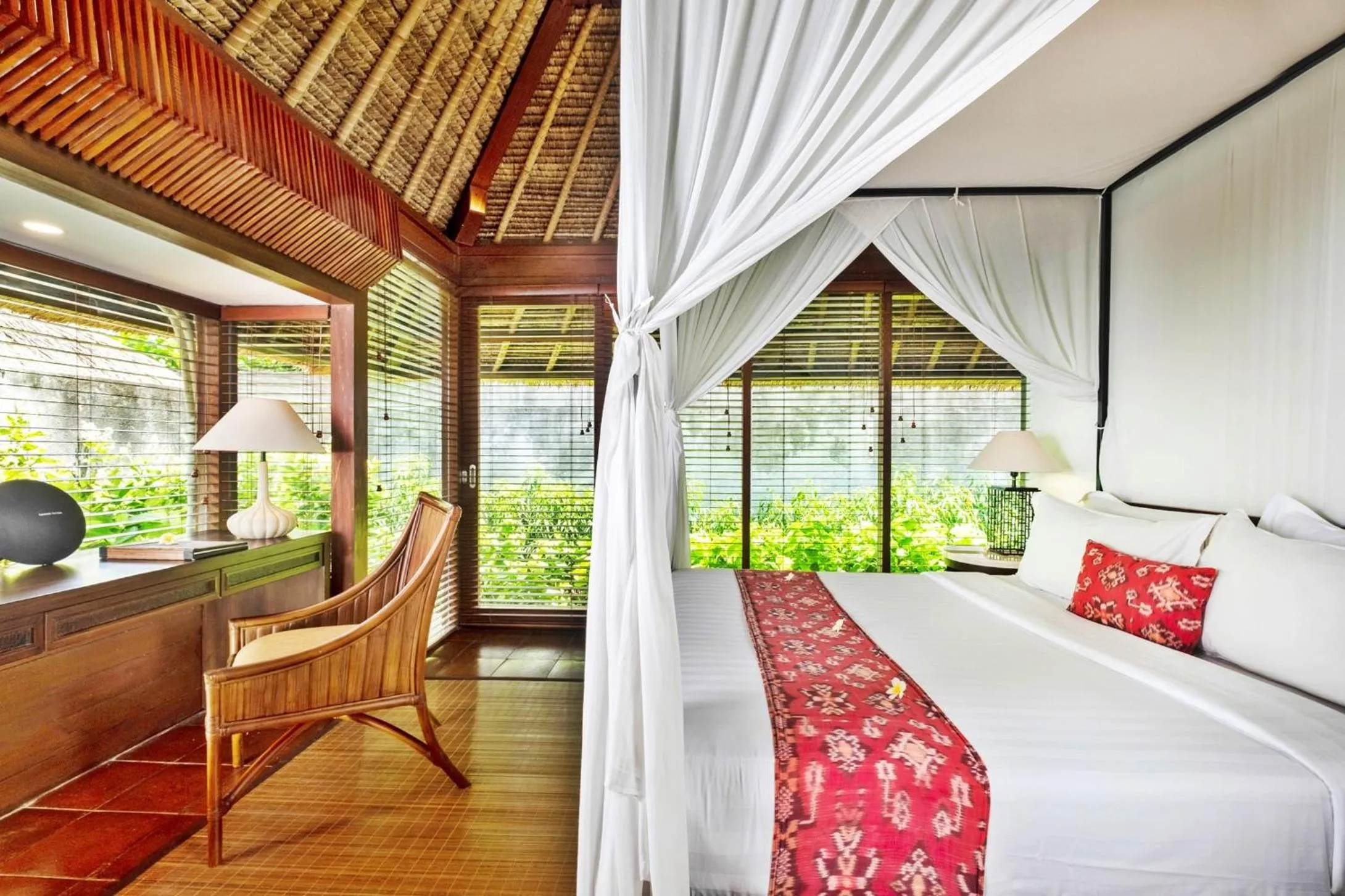 Bed in Mayaloka Villas Seminyak