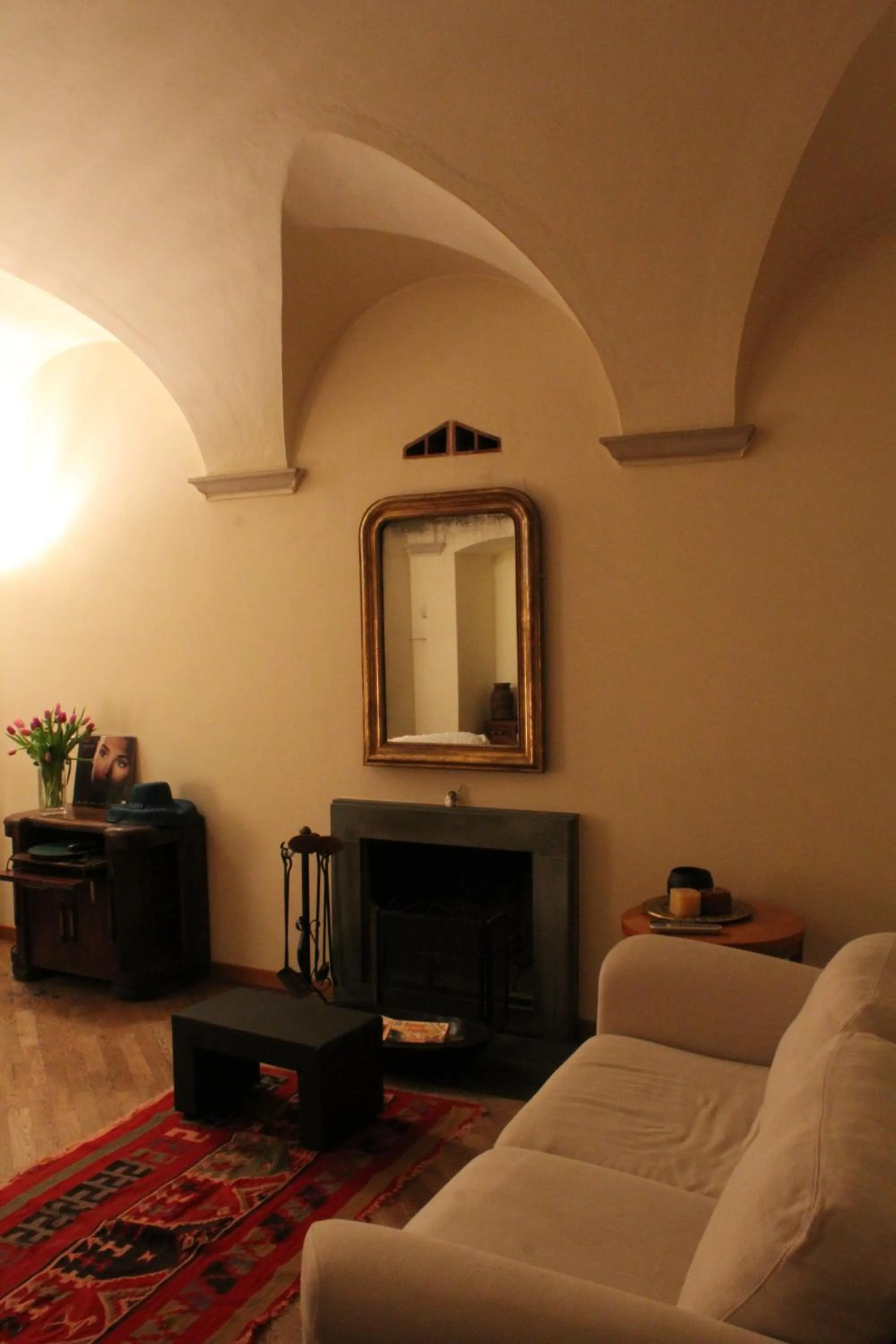 Communal lounge/ TV room in B&B Da Zia Ore