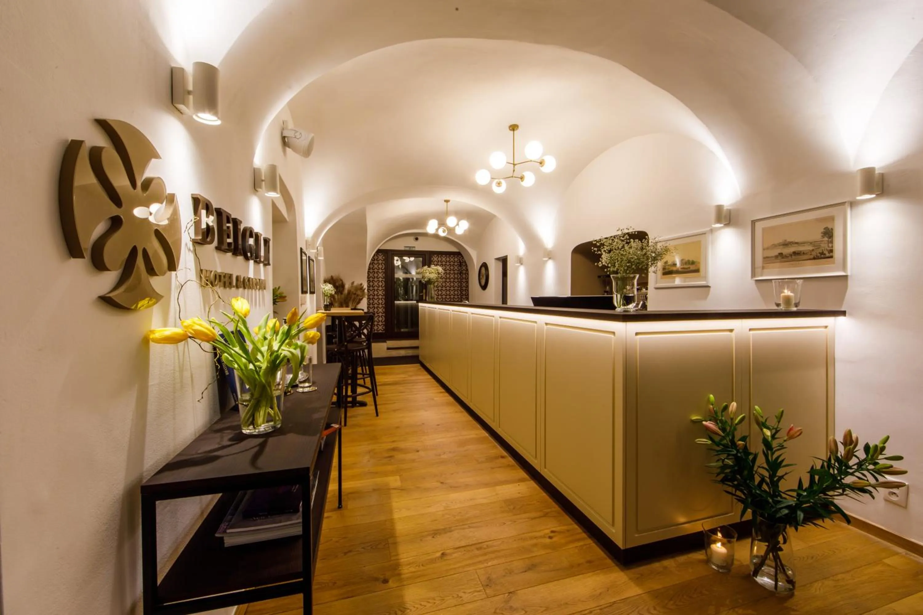 Lobby or reception in BEIGLI Hotel & Garden