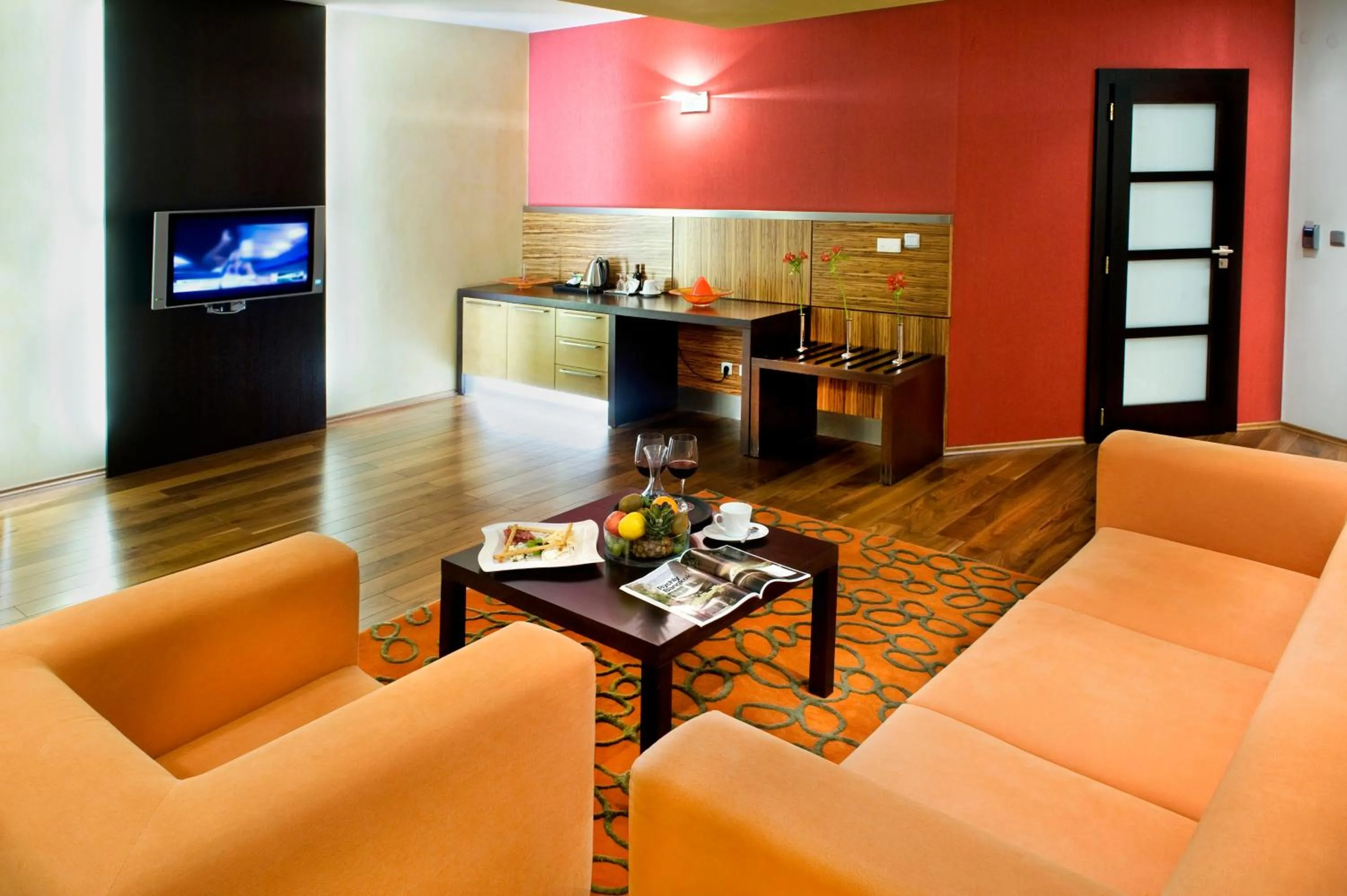 TV and multimedia in Boutique Hotel Dubná Skala