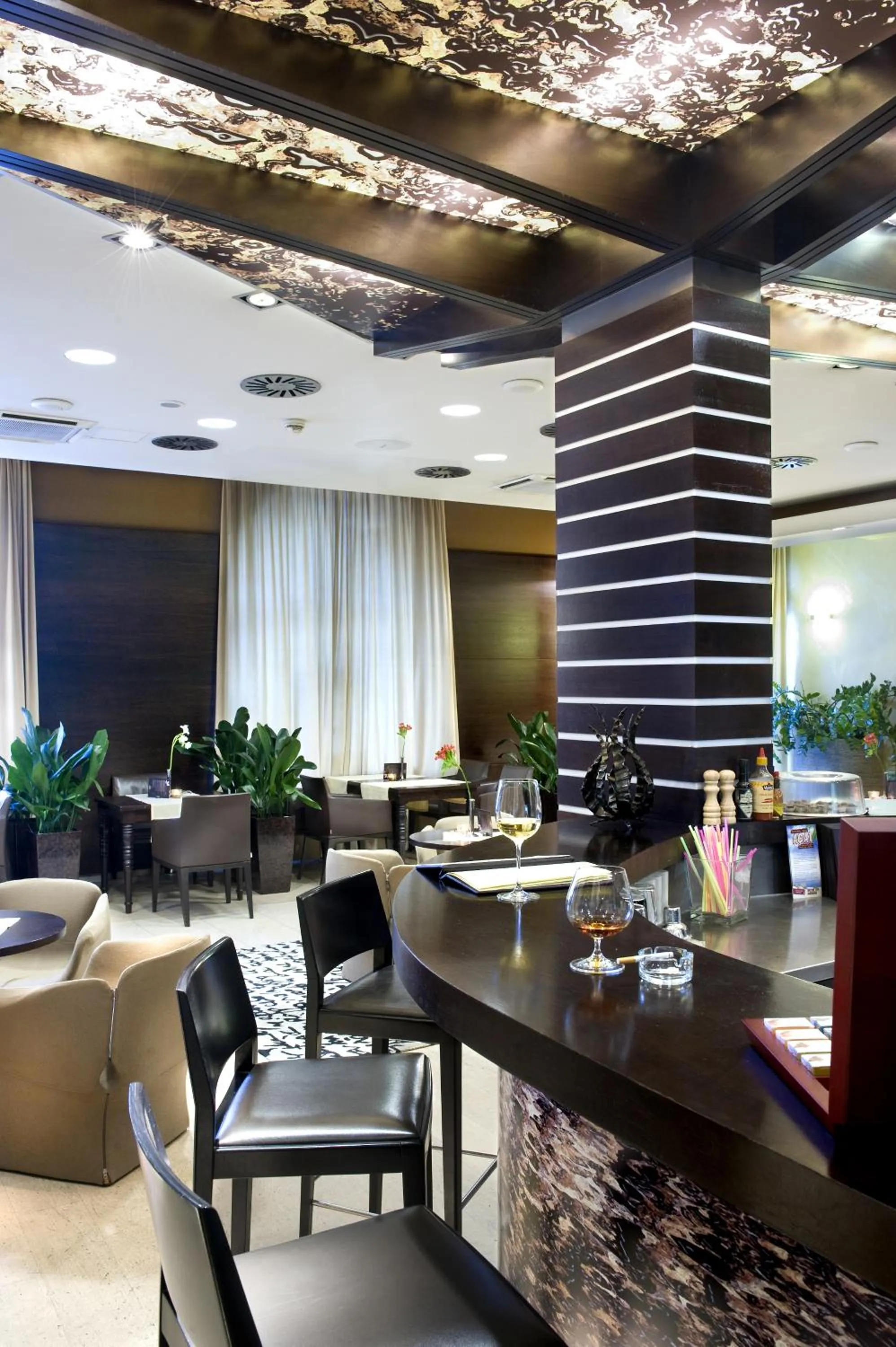 Lounge or bar in Boutique Hotel Dubná Skala