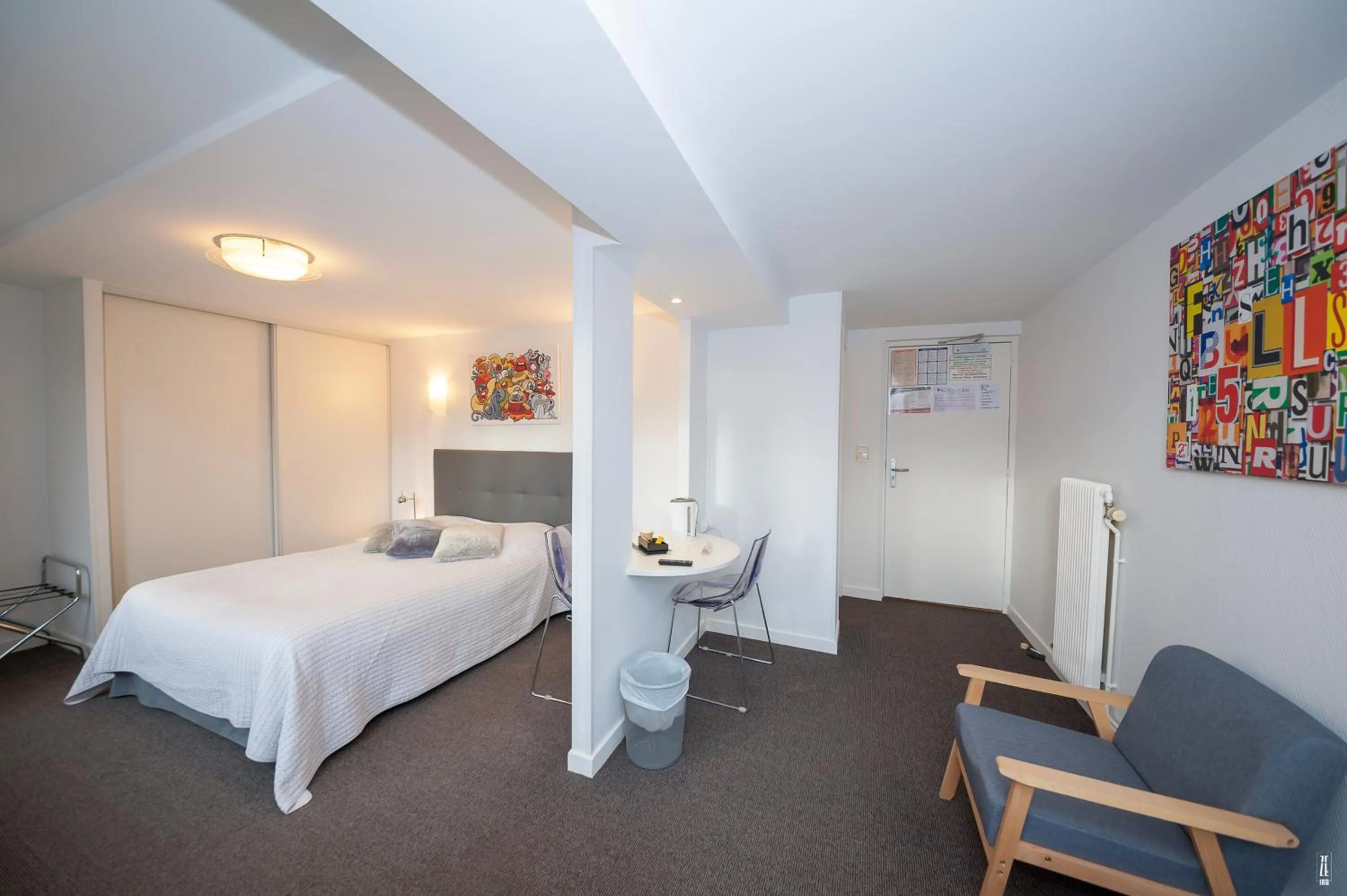 Bed in Relais Lorraine Alsace Pere & Fils