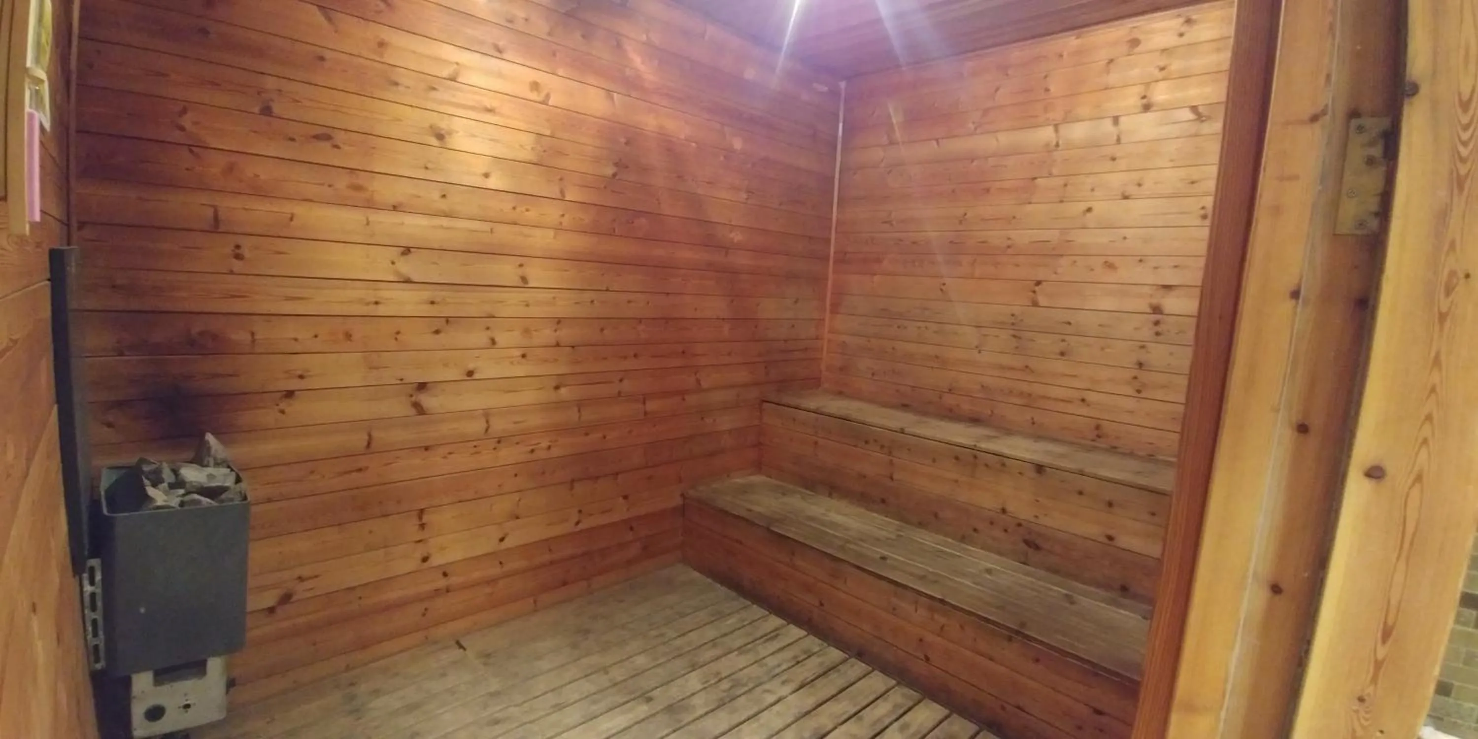 Sauna in Brown Red Sea