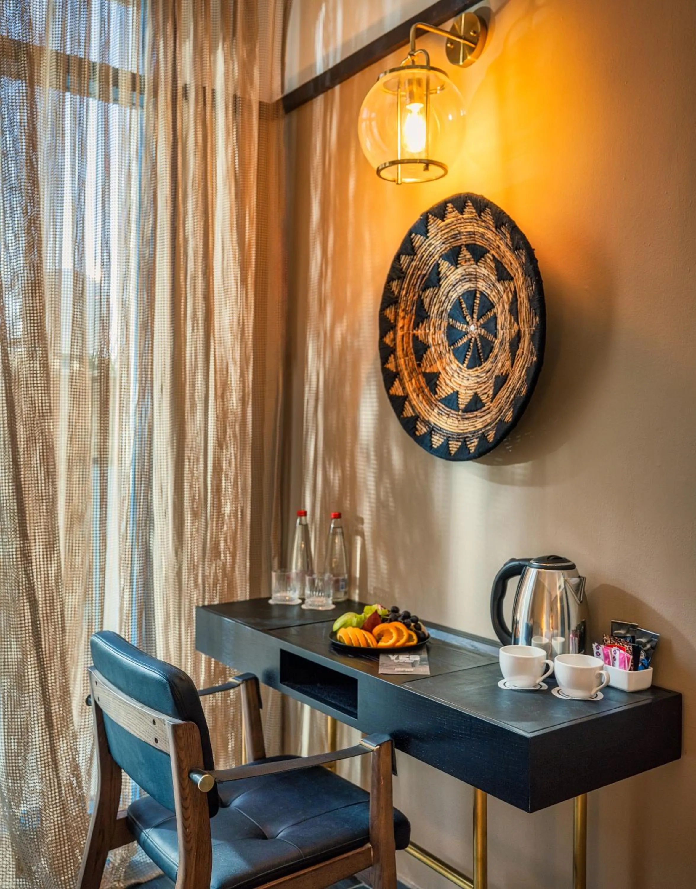 Bedroom in Brown Red Sea