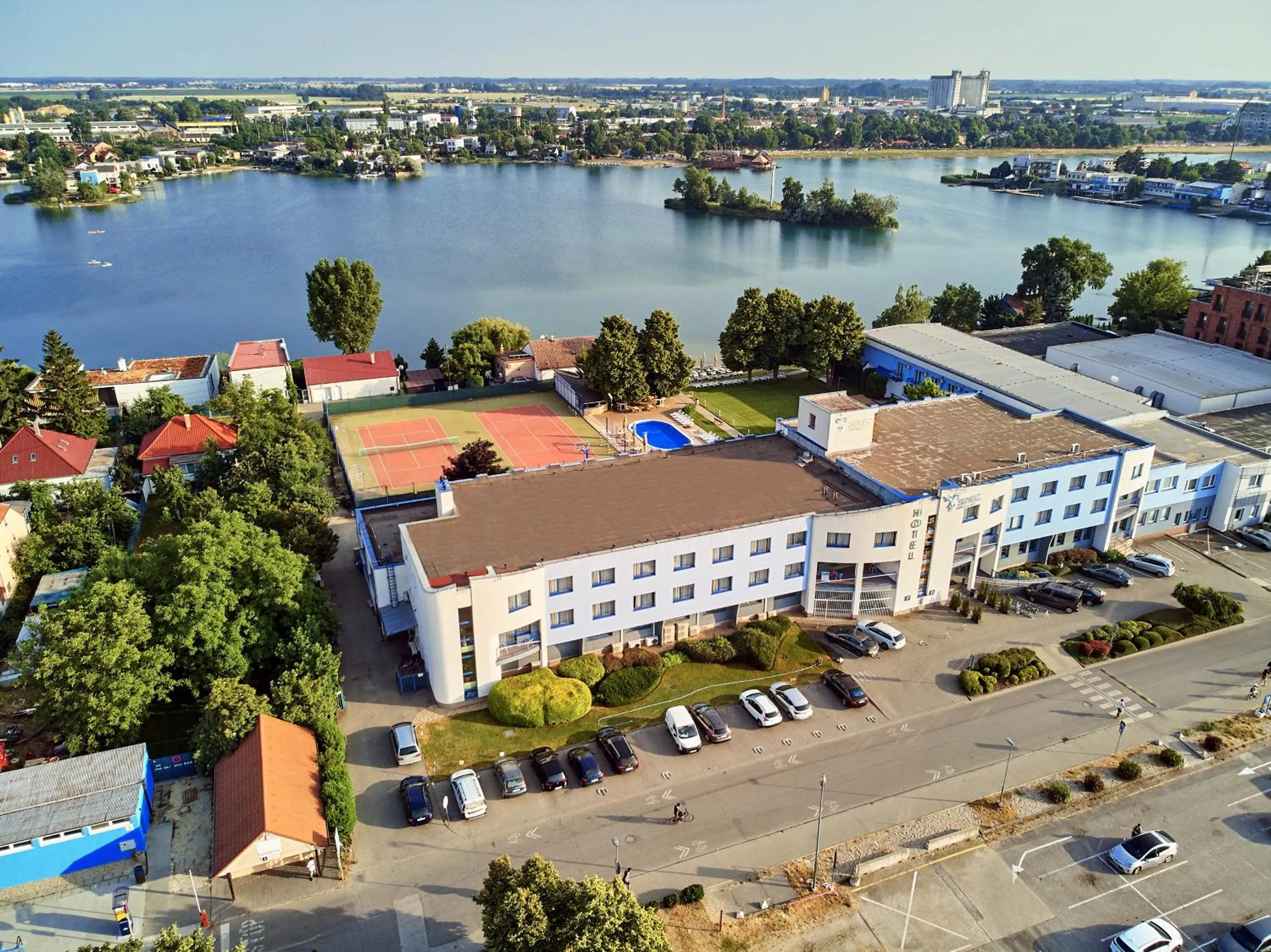 Bird's eye view in Hotel Senec Aqua Resort - Family friendly