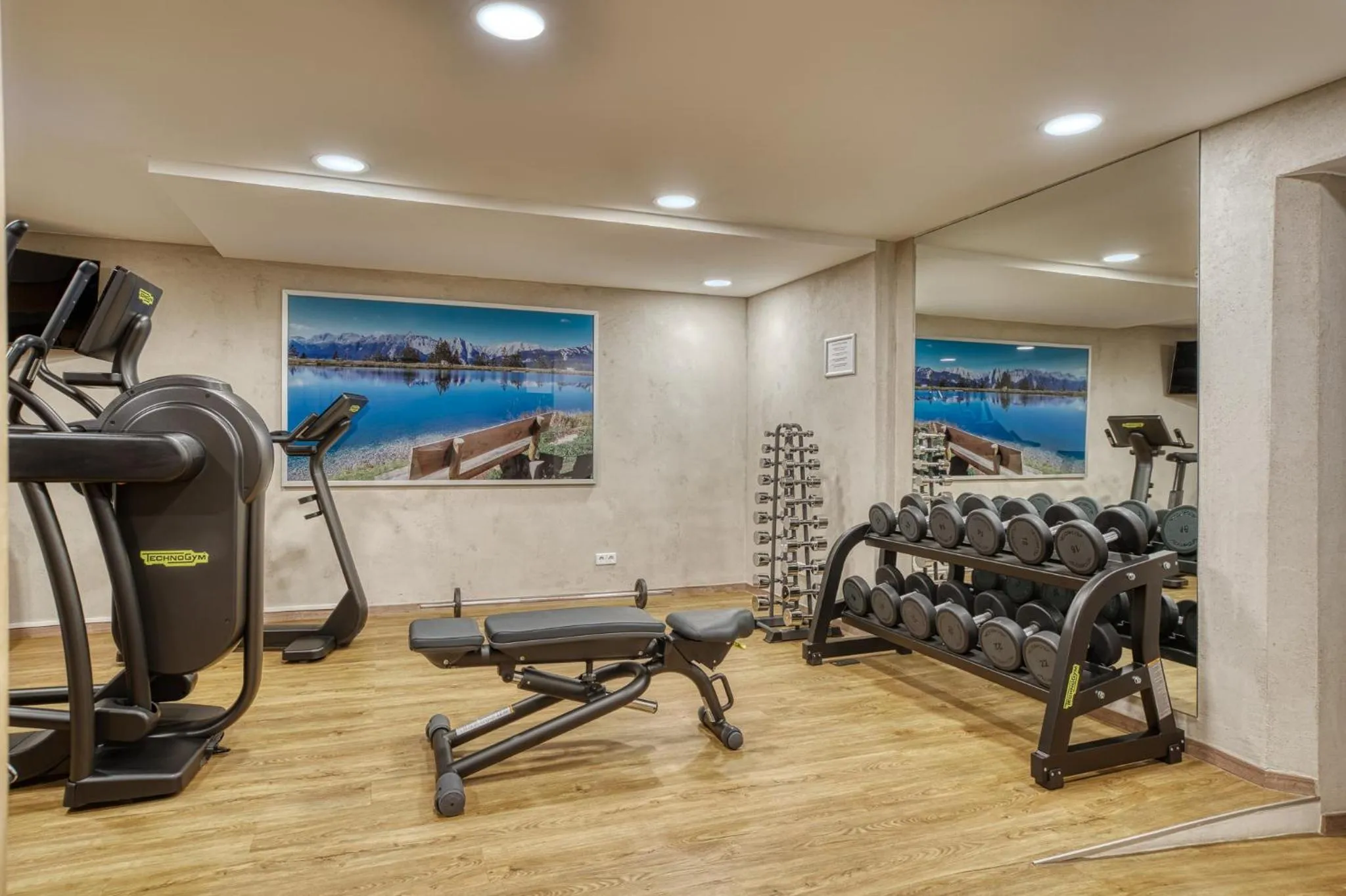 Fitness centre/facilities in Parkhotel Seefeld