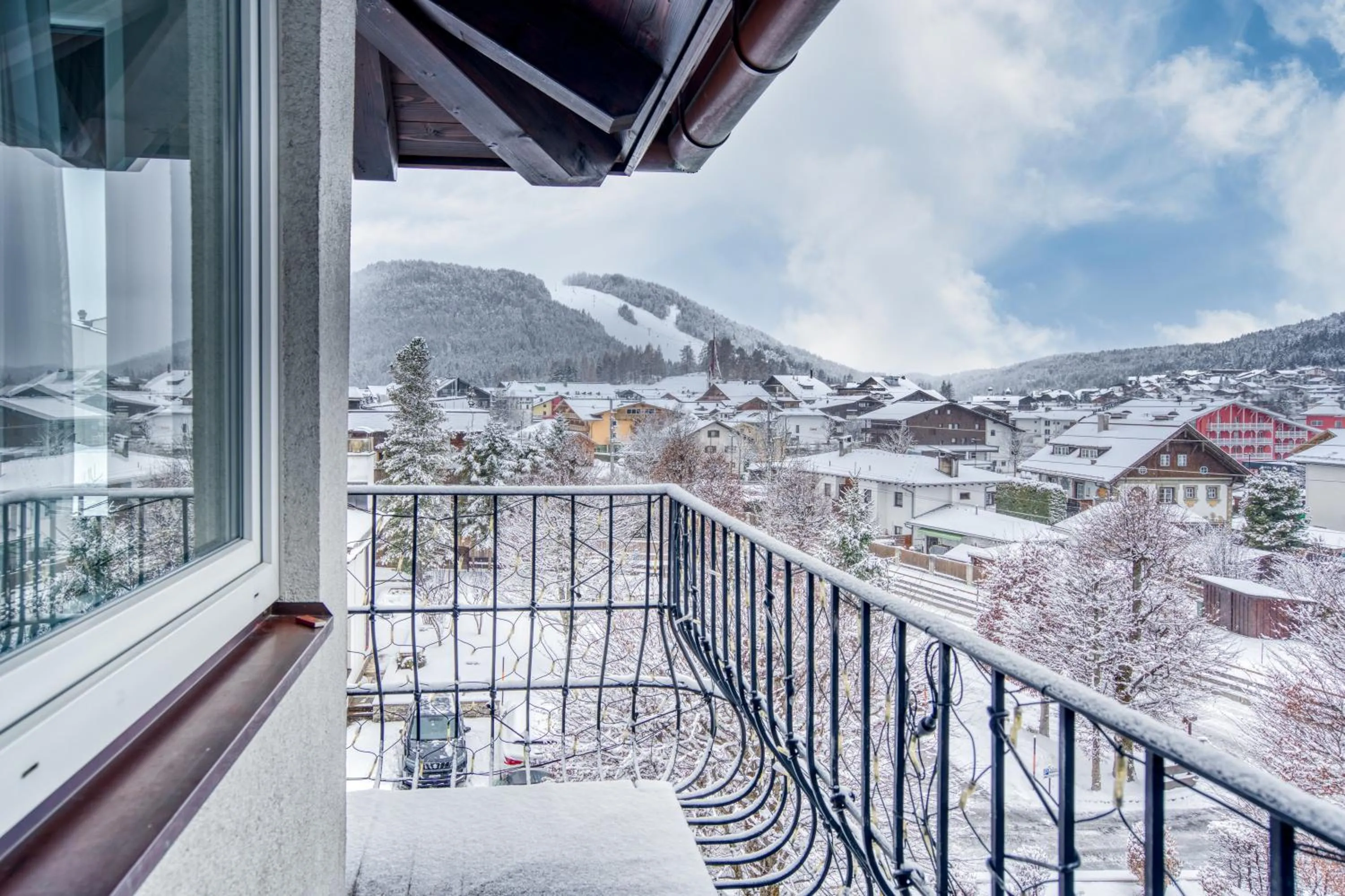Balcony/Terrace in Parkhotel Seefeld