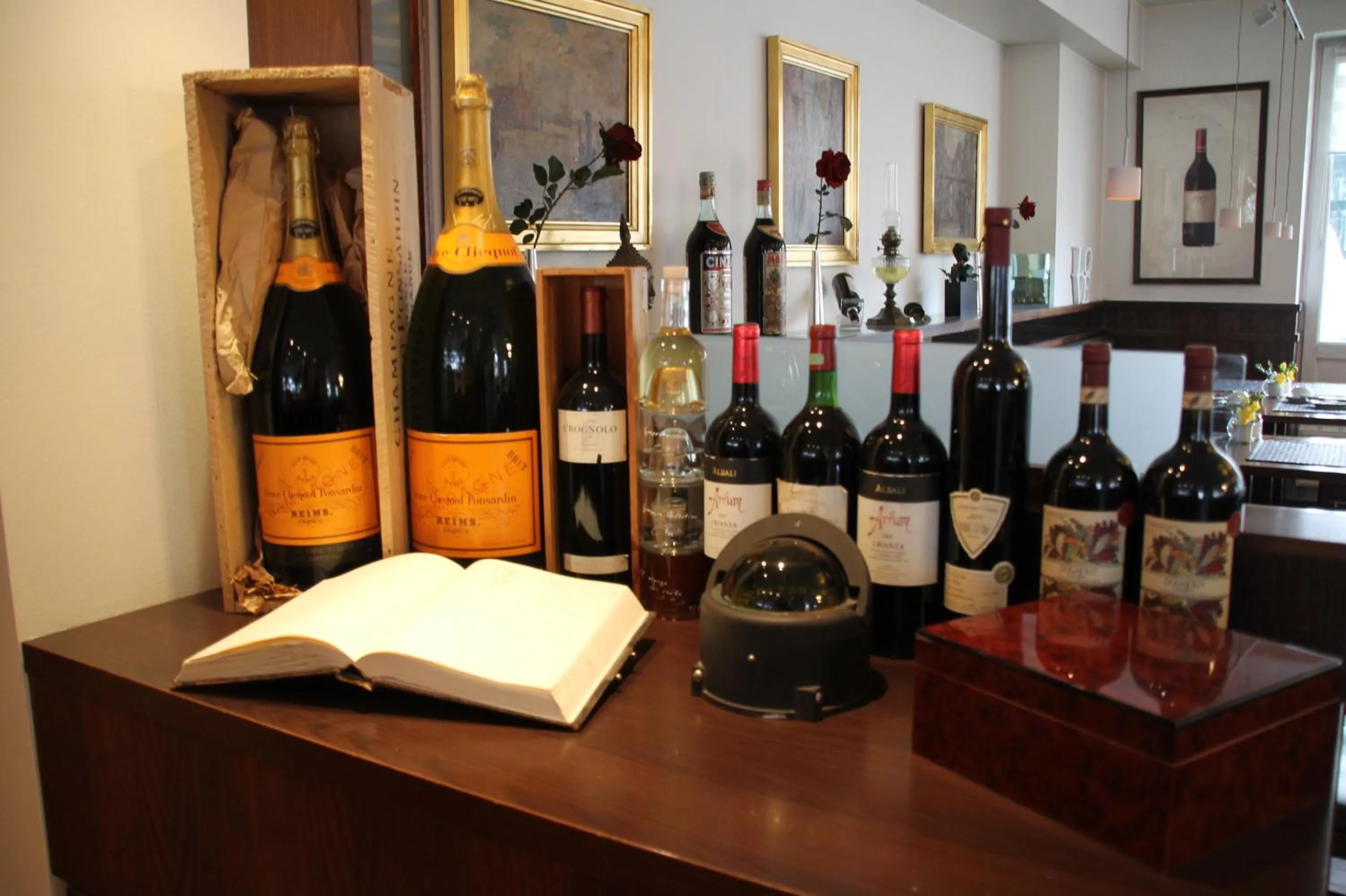 Lounge or bar in Romantik im Hotel Villa Röhl